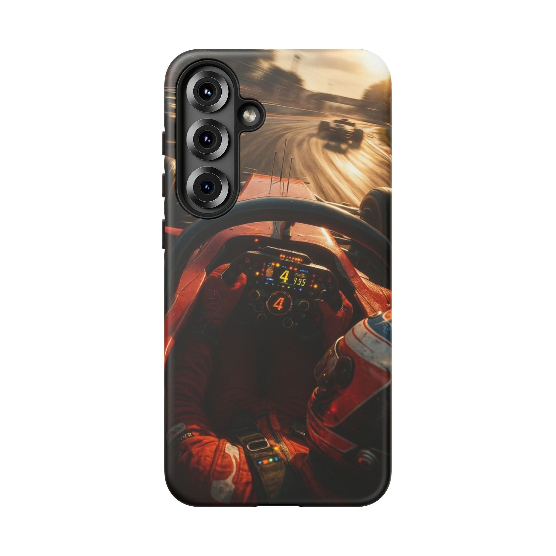 Formula 1 Cockpit Phone Case, Tough Cases for iPhones, Samsung, and Pixel