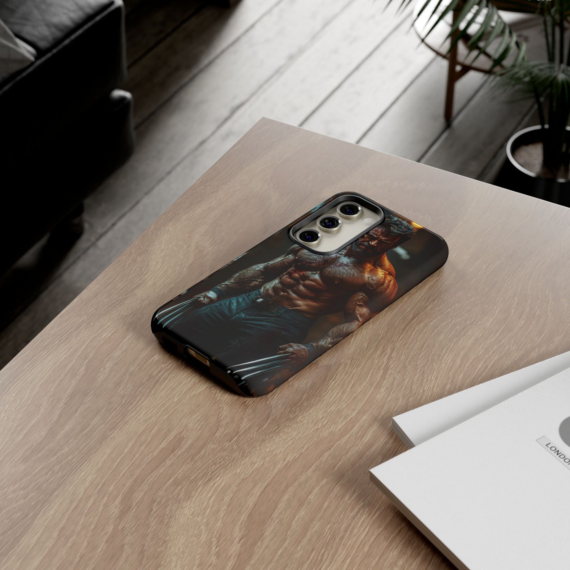 Marvel's Logan Wolverine Tough Cases for iPhones, Samsung, and Pixel
