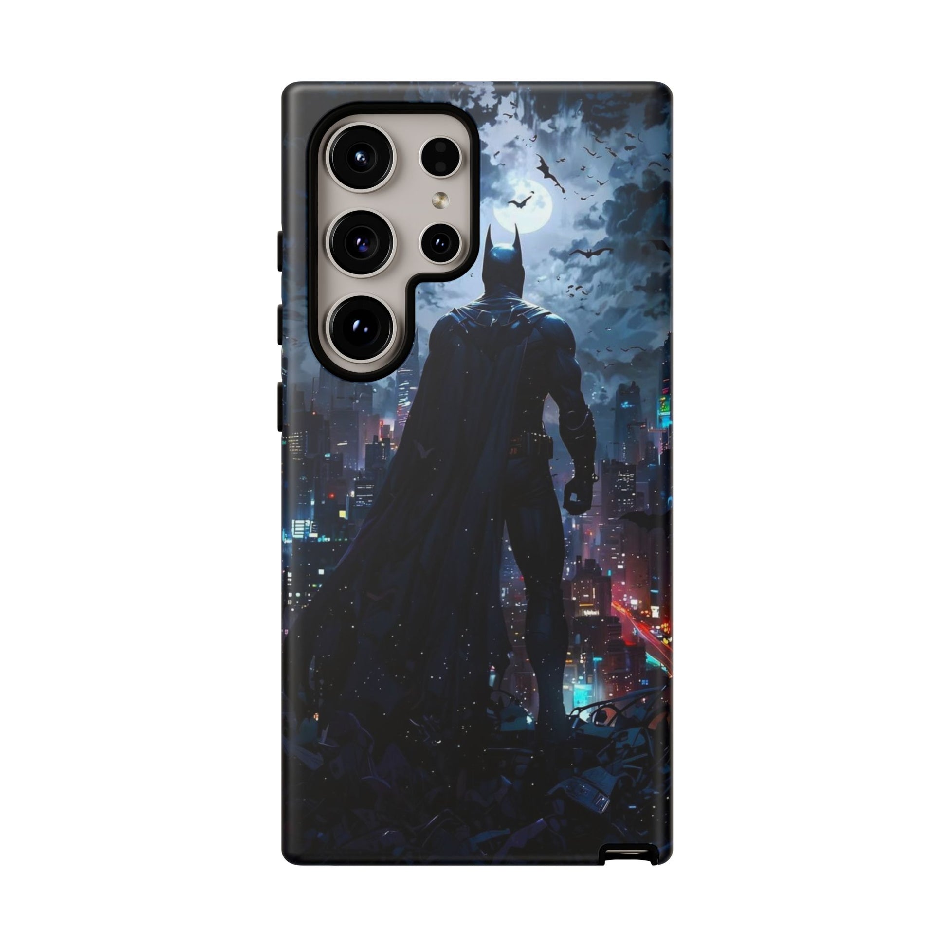 Gotham City Batman Tough Cases for iPhones, Samsung, and Pixel