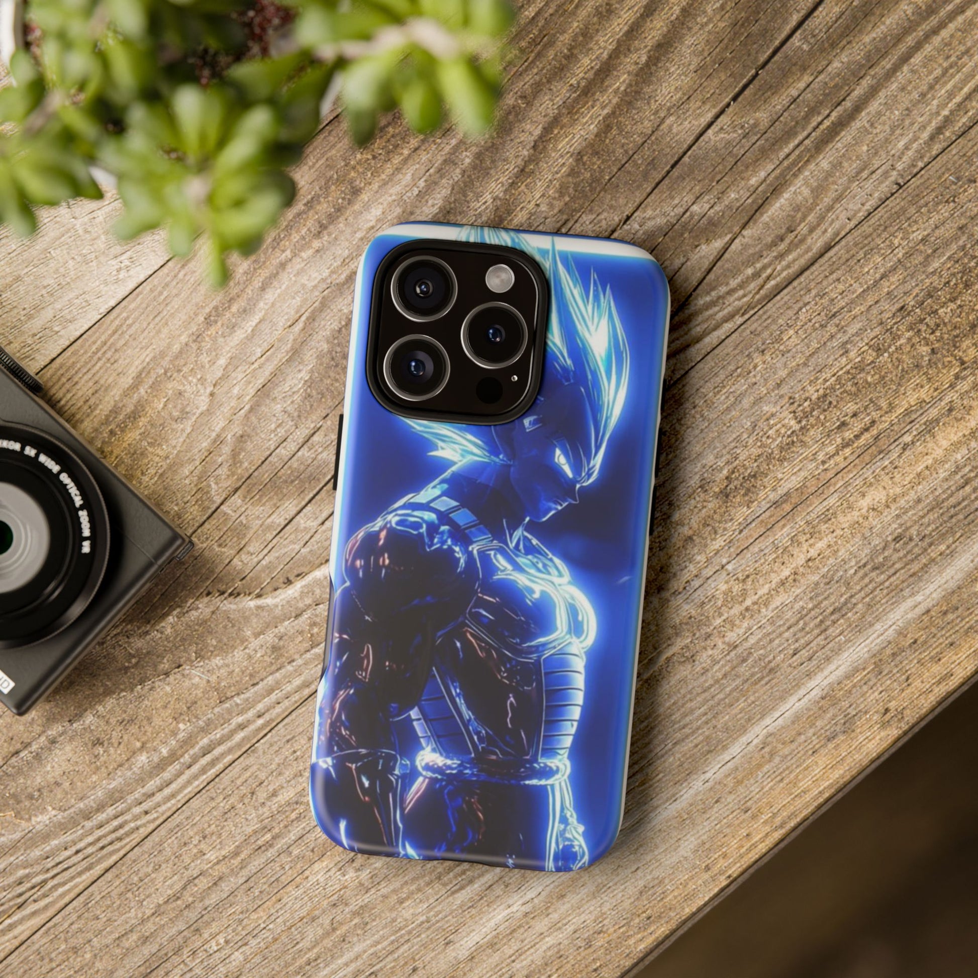 Anime Dragon Ball Z Super Saiyan Tough Cases for iPhones, Samsung, and Pixel