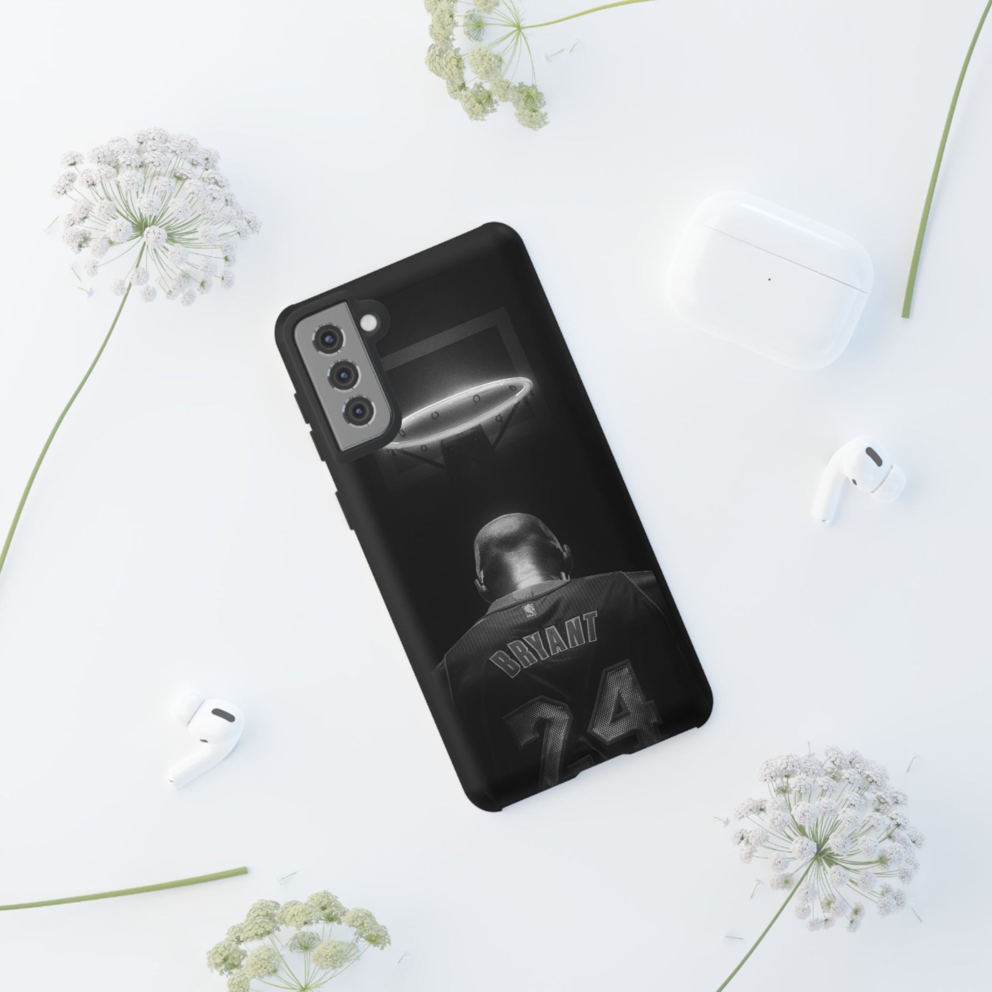 Basketball Legend Kobe Bryant Tough Cases for iPhones, Samsung, and Pixel