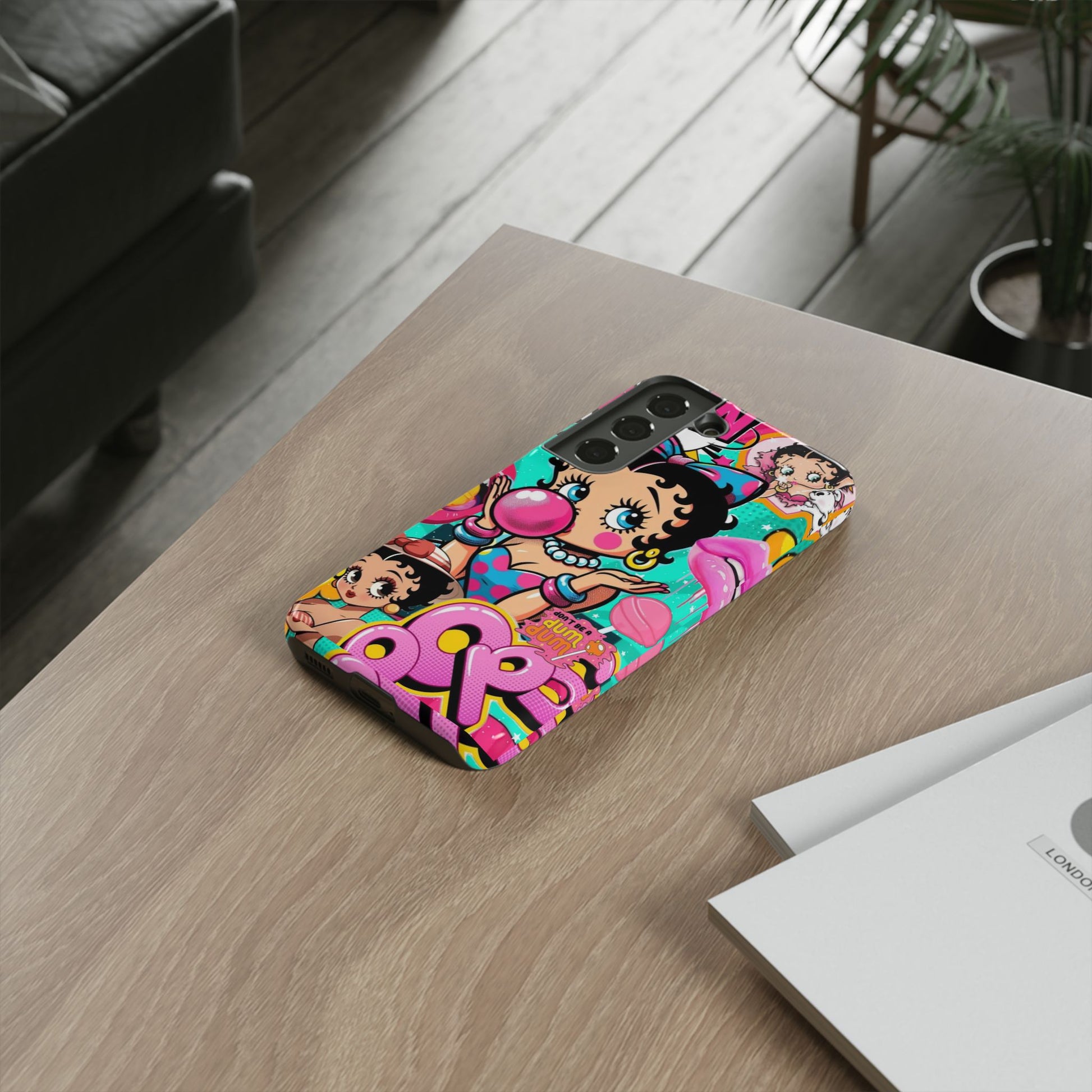 Betty Boop Comic Strip Phone Case for iPhone, Samsung Galaxy, & Pixel Phones