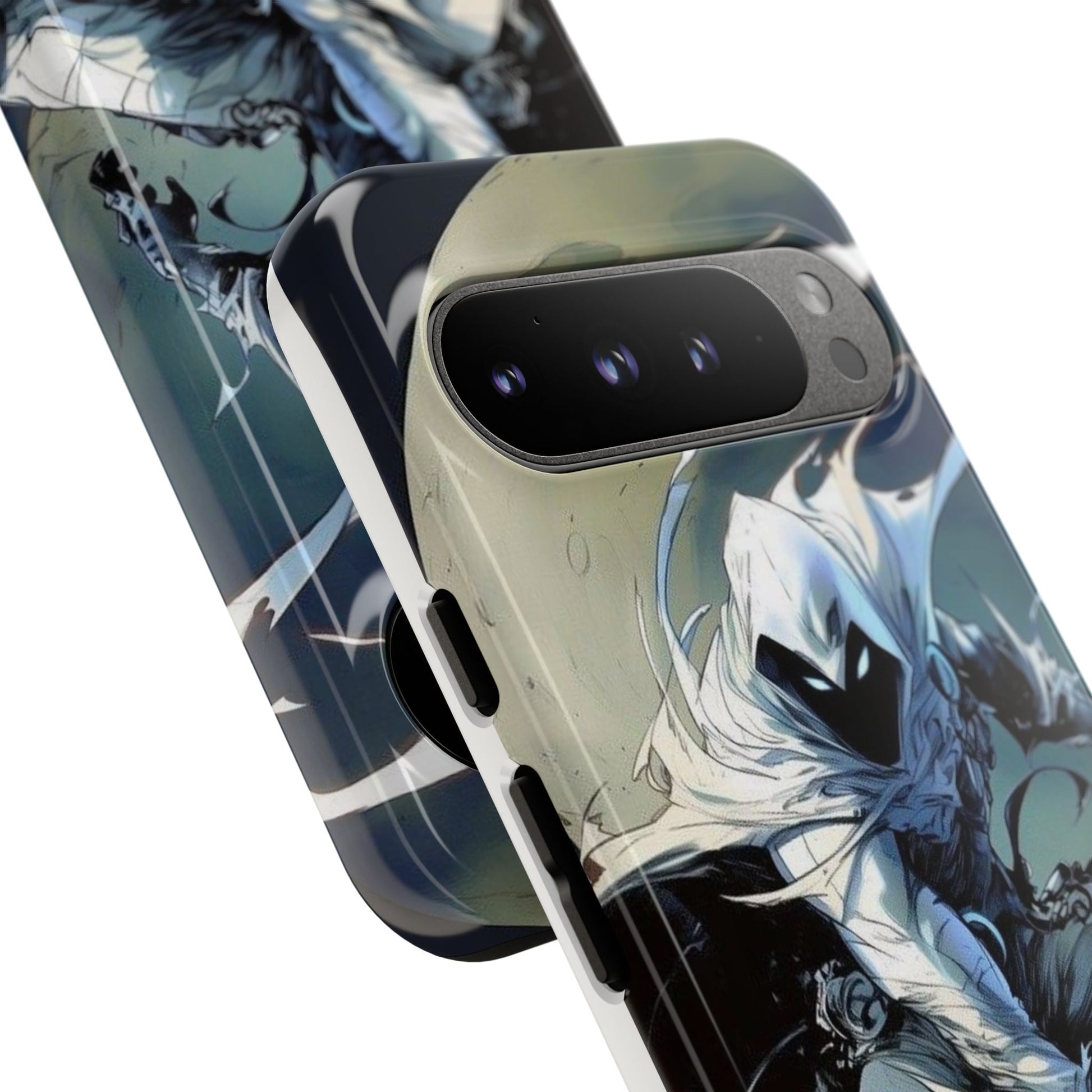 Moon Knight Tough Cases for iPhones, Samsung, and Pixel