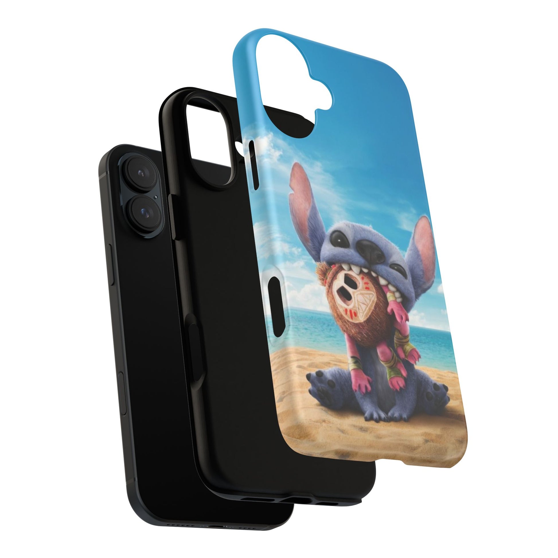 Stitch Beach Sunset Landscape Phone Case for iPhone, Samsung Galaxy, & Pixel Phones