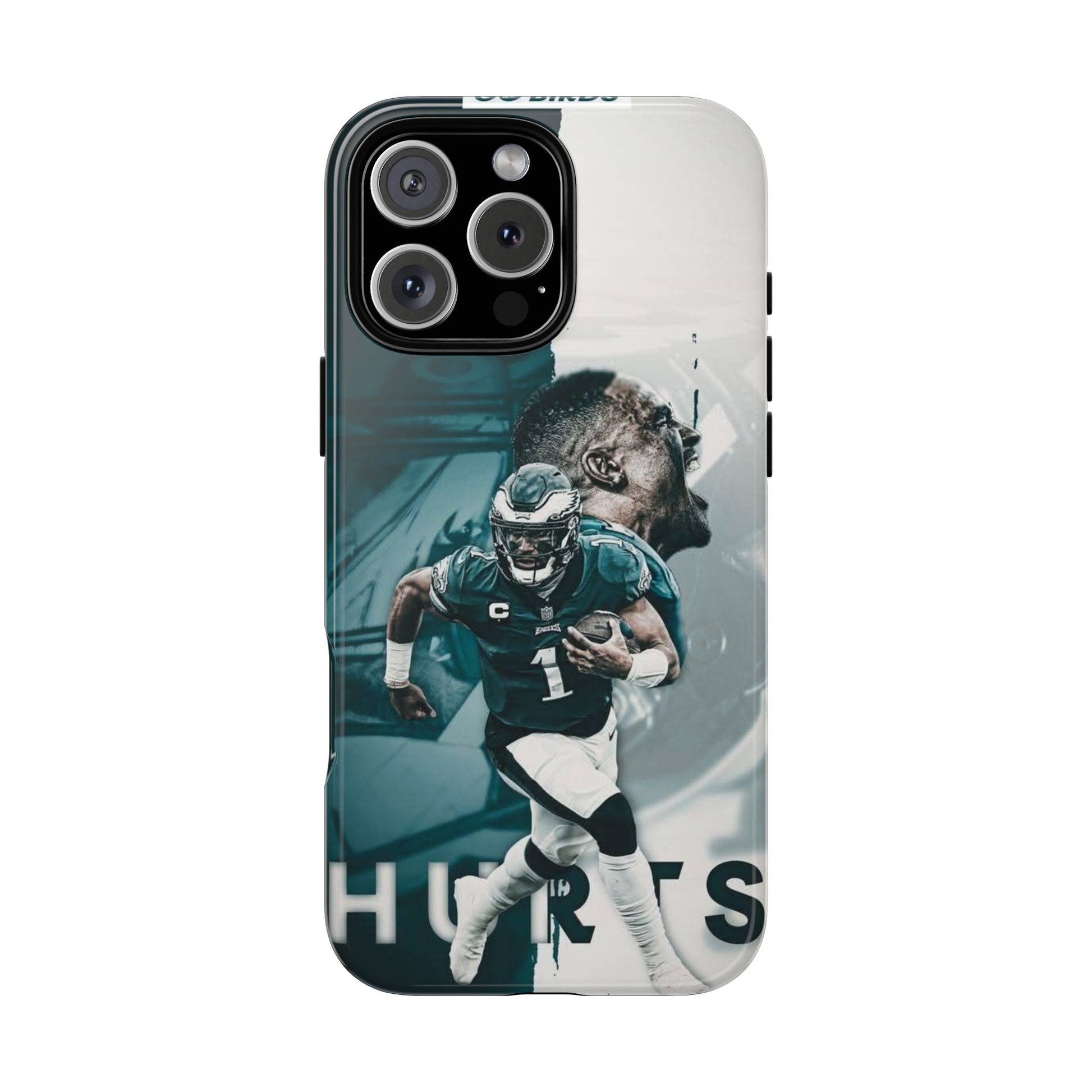 Jalen Hurts Eagles Football Tough Cases for iPhones, Samsung, and Pixel