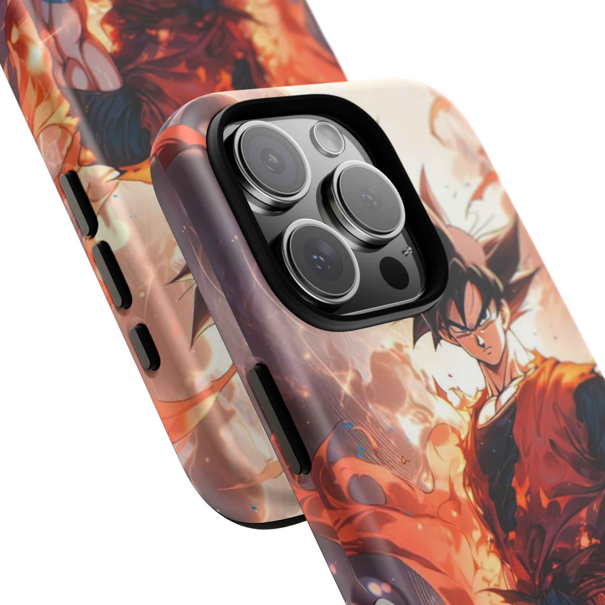 Anime Manga Dragon Ball Z Goku Tough Cases for iPhones, Samsung, and Pixel
