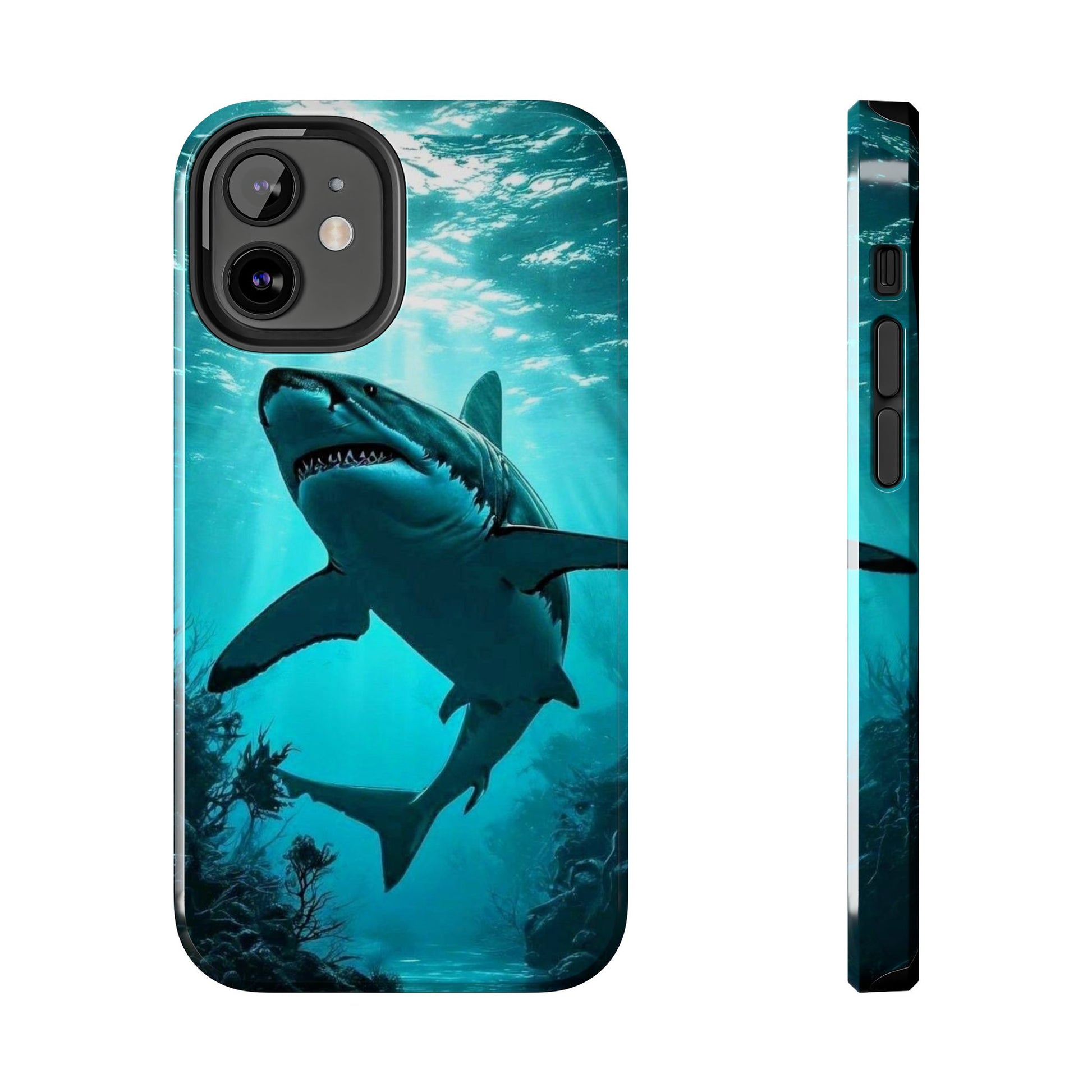 Killer Shark Theme Phone Cases for iPhones & Samsung Phones