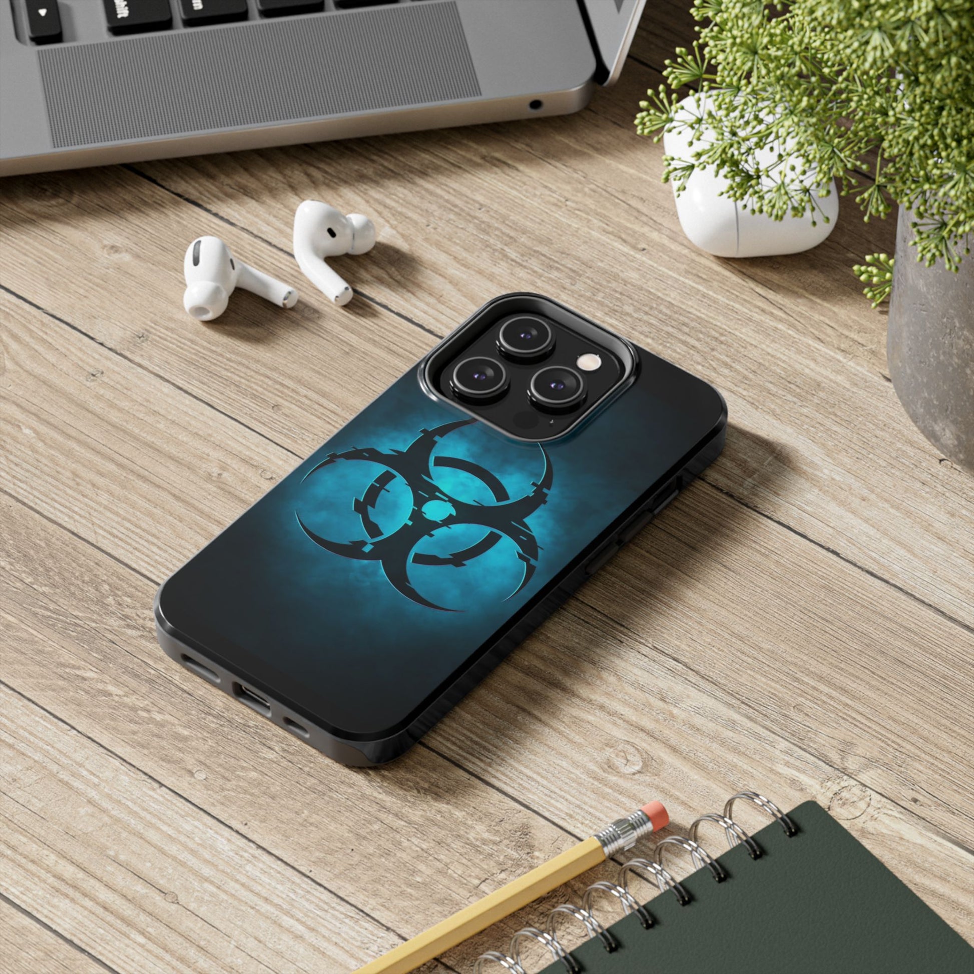 Biohazard Symbol Inspired Phone Cases for Iphones & Samsung Phones