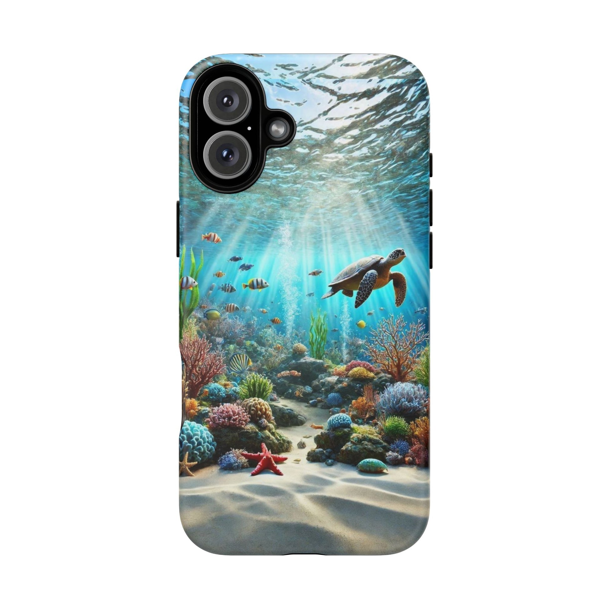 Under Sea Landscape Tough Cases for iPhones, Samsung, and Pixel