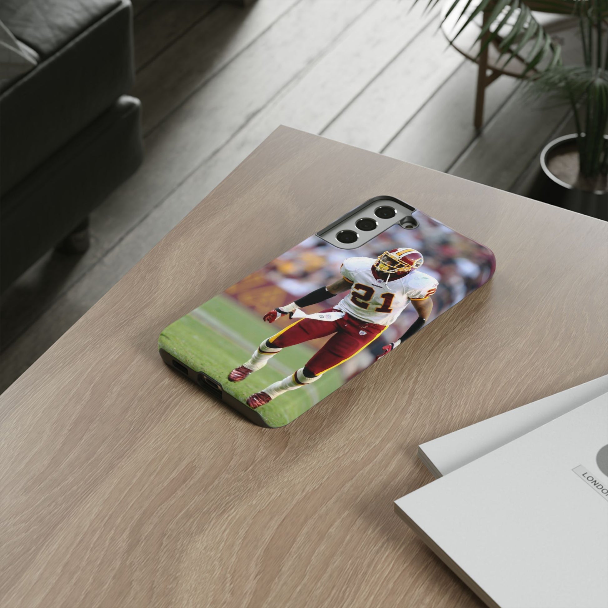 Sean Taylor Classic Redskins Football Tough Cases for iPhones, Samsung, and Pixel