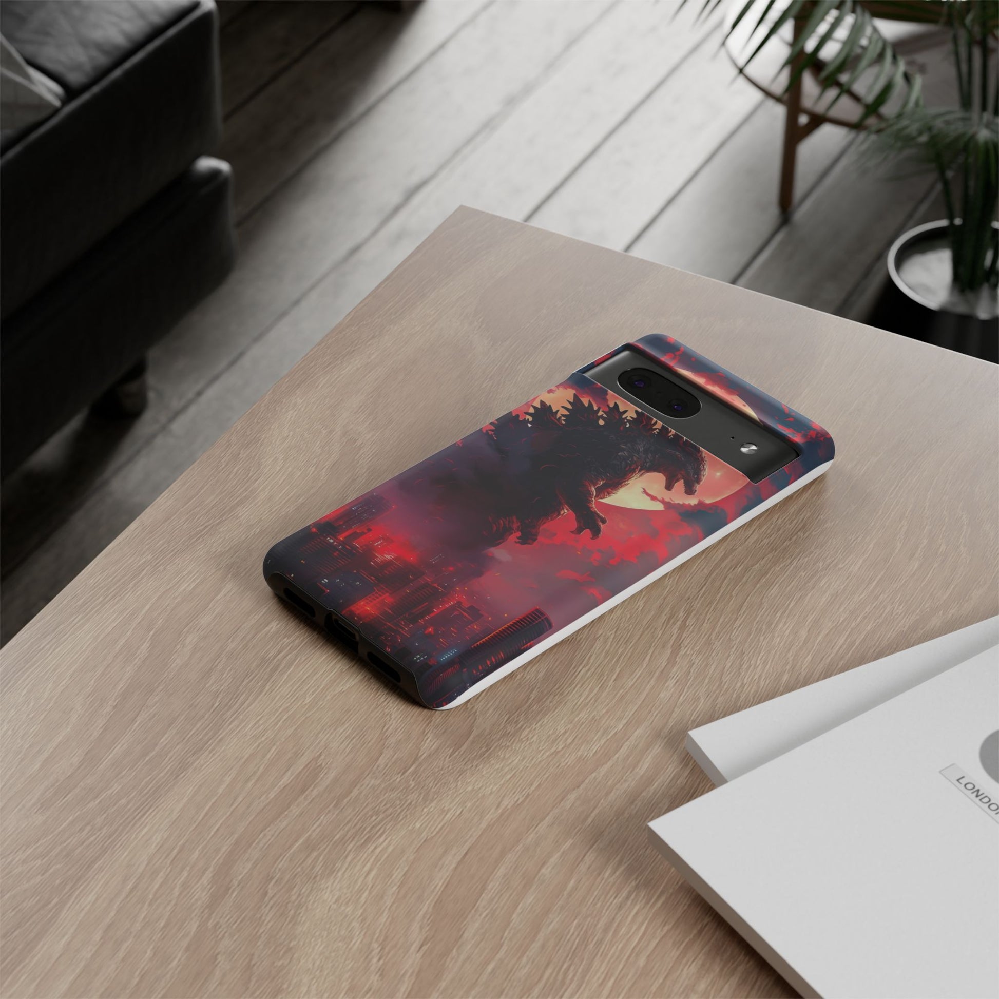 King of Monsters Godzilla Tough Phone Cases for iPhones, Samsung, and Pixel