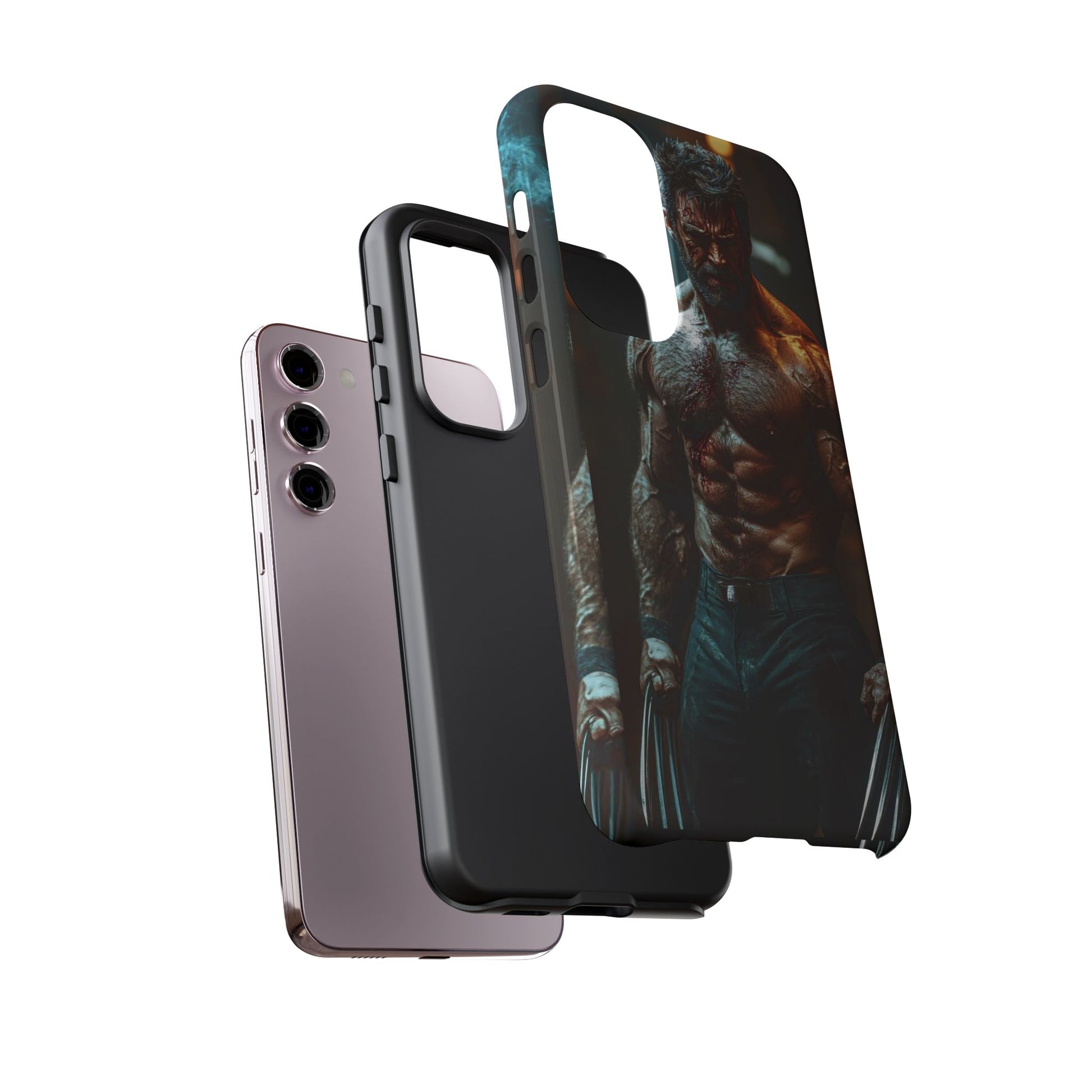 Marvel's Logan Wolverine Tough Cases for iPhones, Samsung, and Pixel