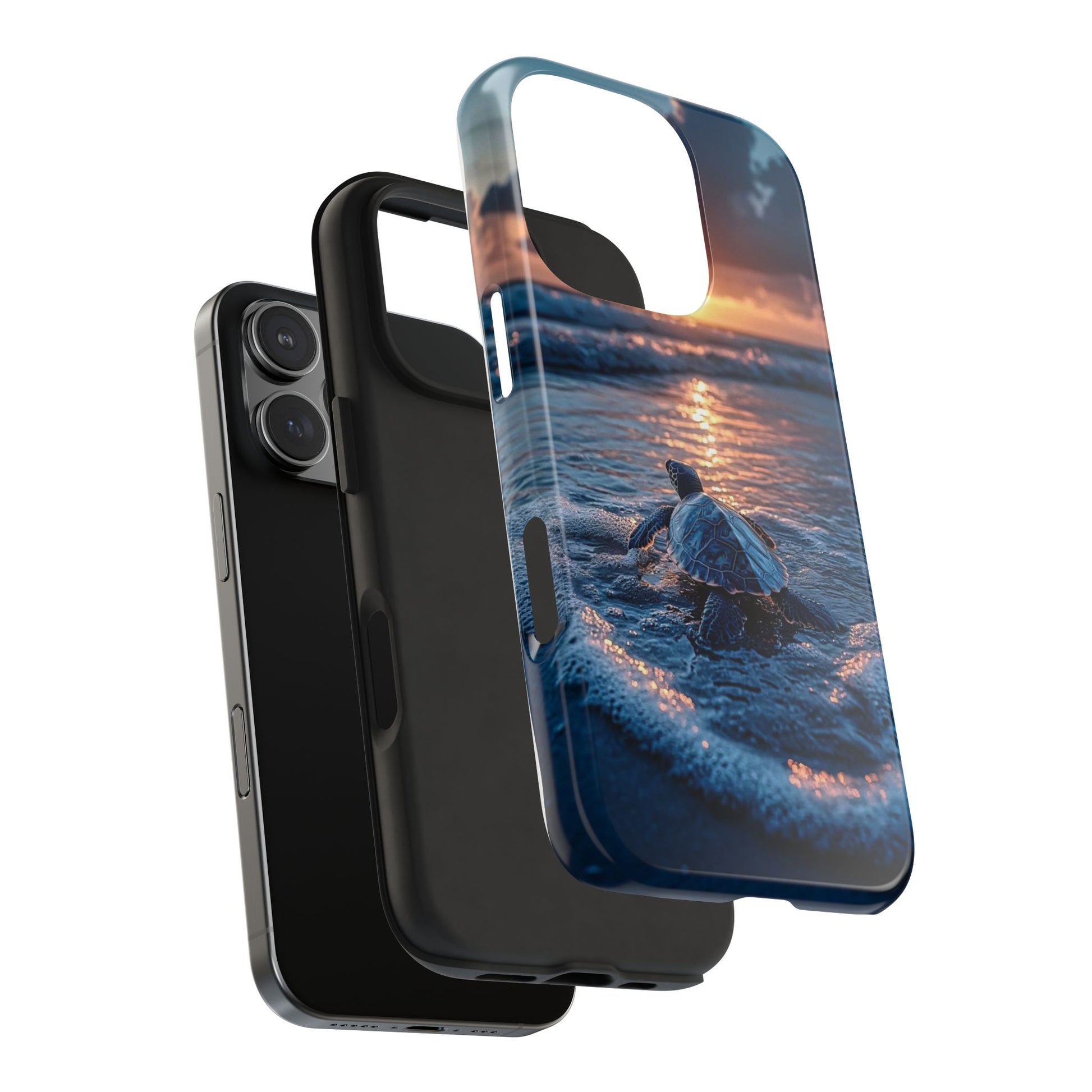 Beautiful Sea Turtle Themed Tough Phone Cases for Iphones & Samsung Phones