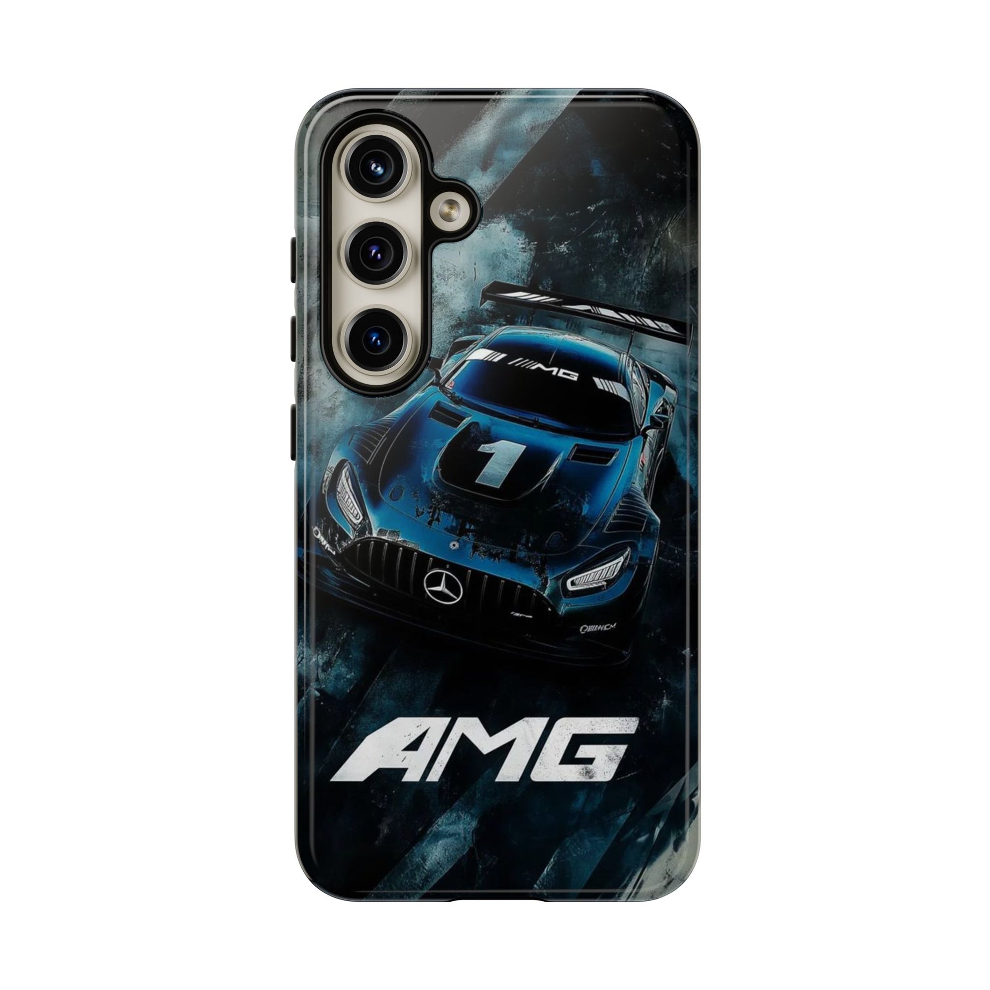 Mercedes AMG Racing Car Tough Cases for iPhones, Samsung, and Pixel