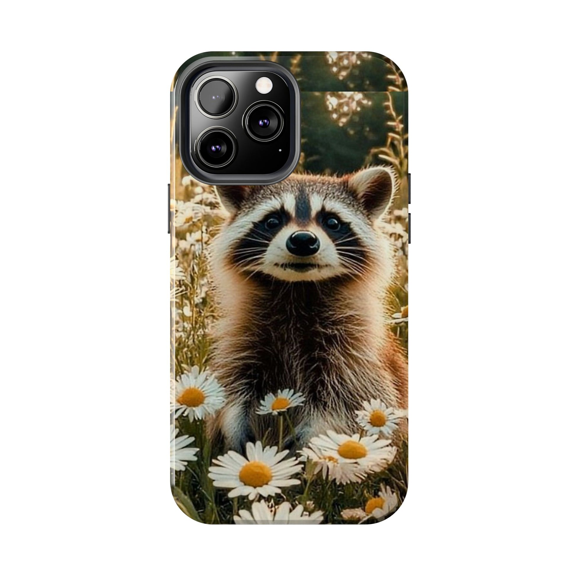 Cute Raccoon Theme Phone Cases for iPhones & Samsung Phones