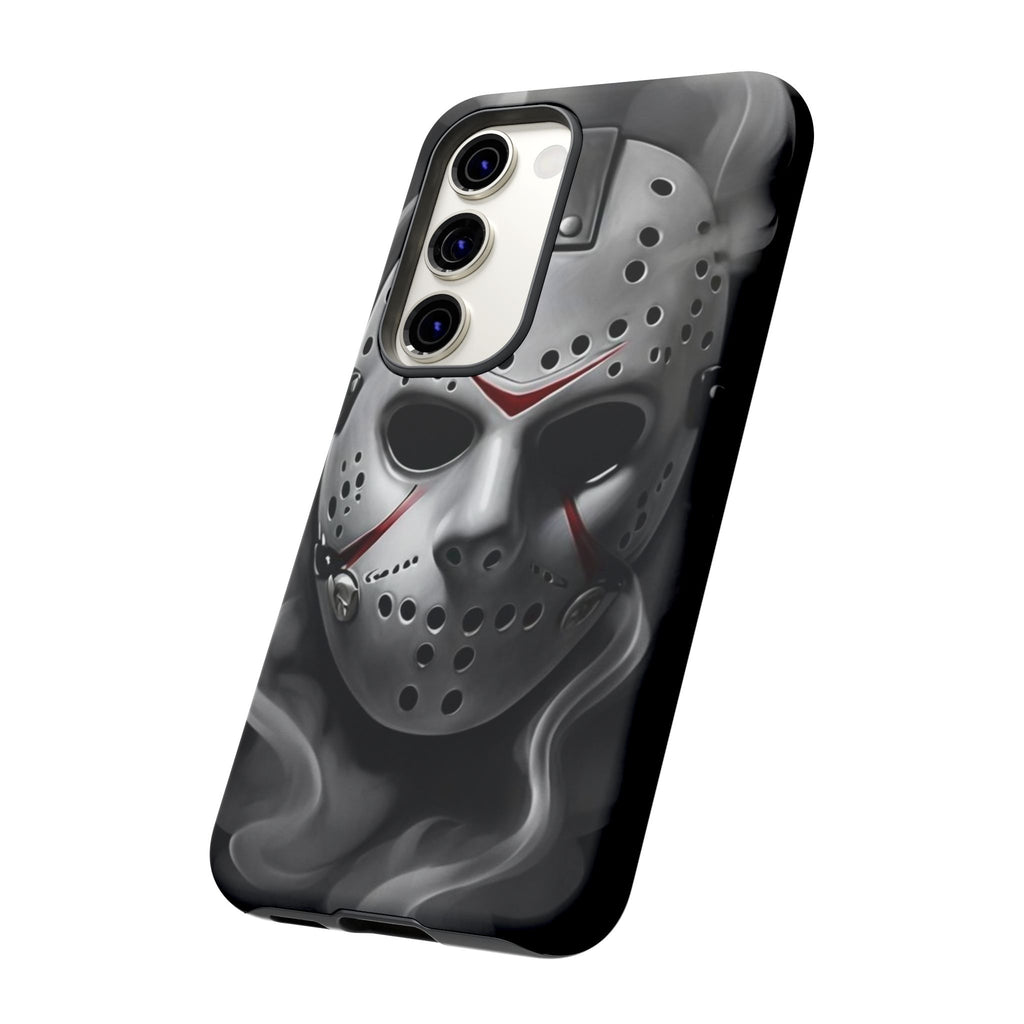 Friday the 13th Jason's Mask Tough Cases for iPhones, Samsung, and Pixel