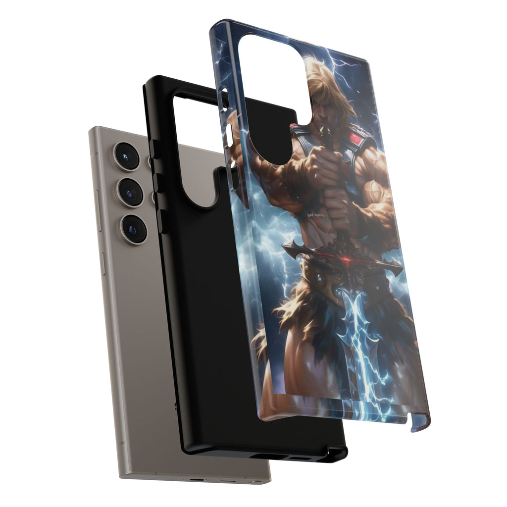 He-Man Masters of the Universe Tough Cases for iPhones, Samsung, and Pixel