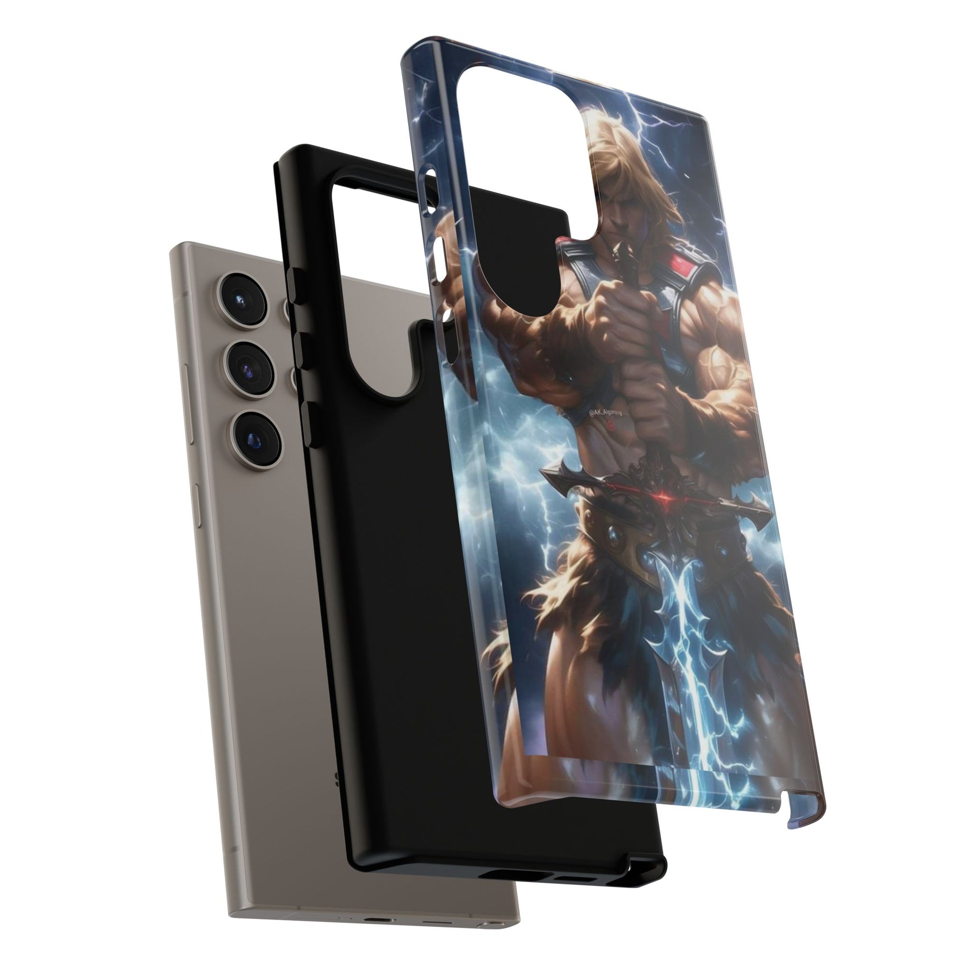 He-Man Masters of the Universe Tough Cases for iPhones, Samsung, and Pixel