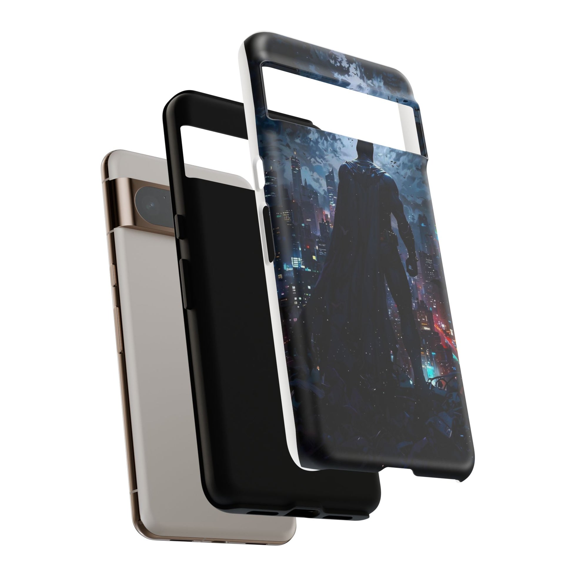 Gotham City Batman Tough Cases for iPhones, Samsung, and Pixel