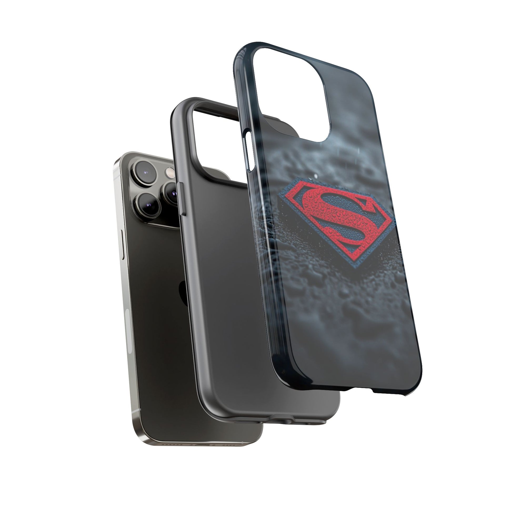 Superman Logo Tough Cases for iPhones, Samsung, and Pixel