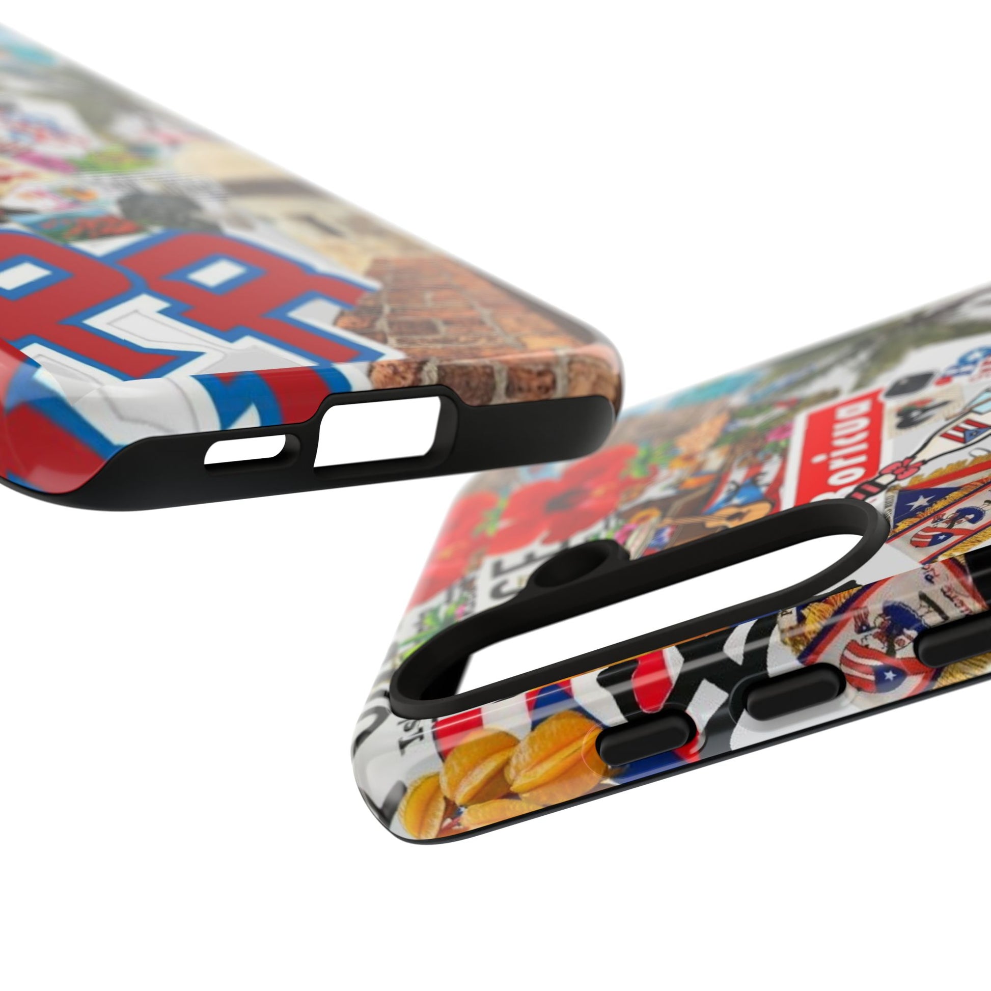 Puerto Rico Boricua Art Tough Cases for iPhones, Samsung, and Pixel