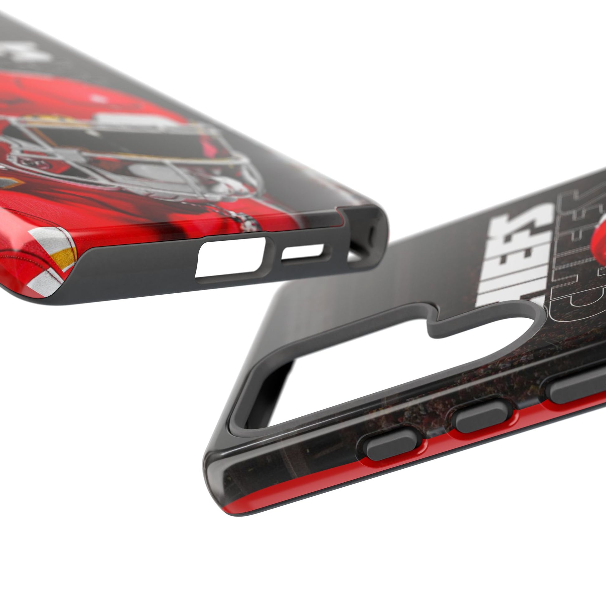 Kansas City Chiefs Football Helmet Logo Tough Cases for iPhones, Samsung, and Pixel