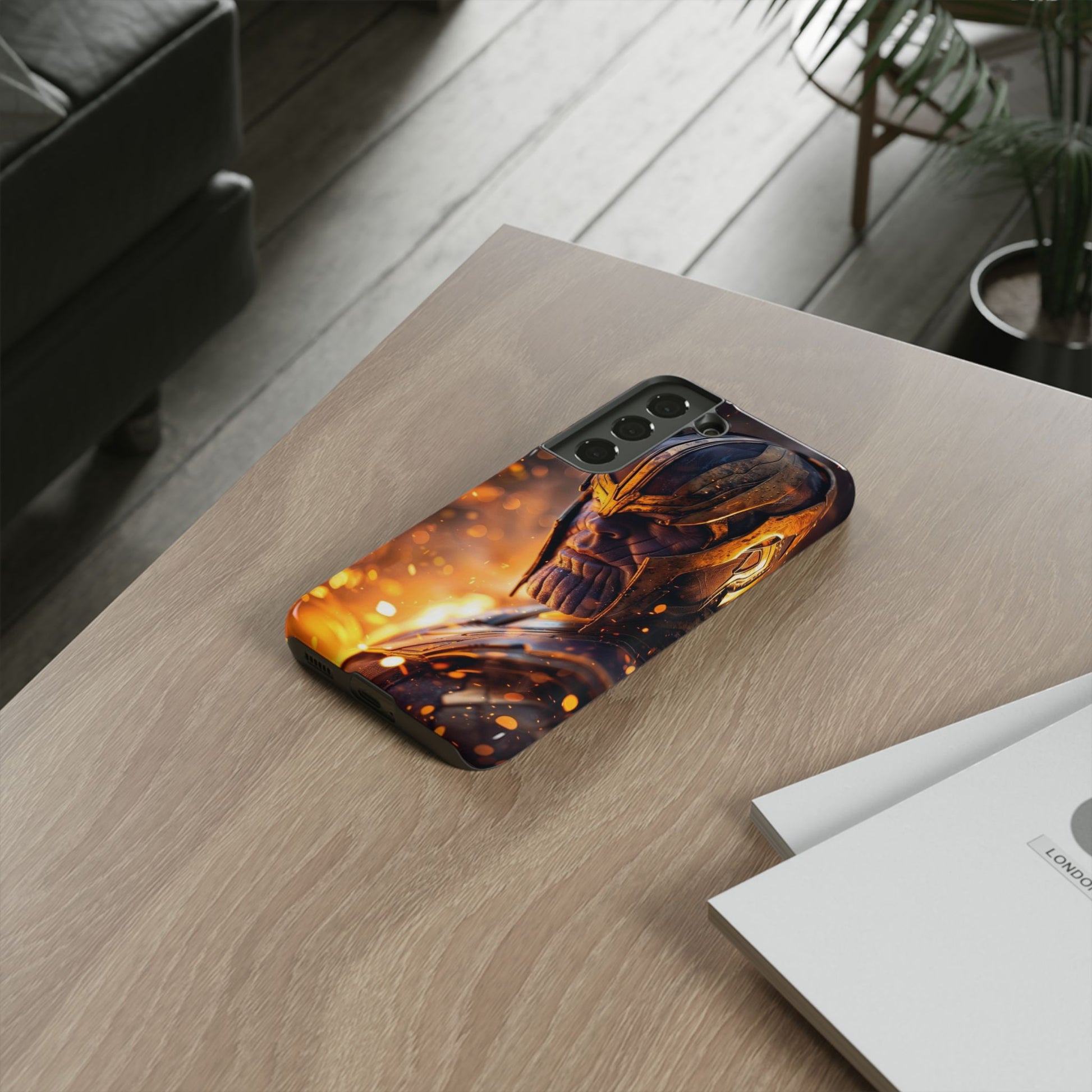 Marvel Villain Thanos Tough Cases for iPhones, Samsung, and Pixel