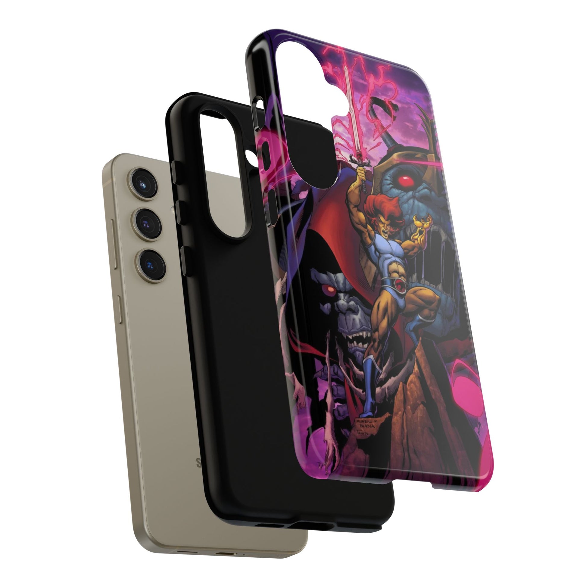 Thundercats Lion O x Mumra Tough Cases for iPhones, Samsung, and Pixel