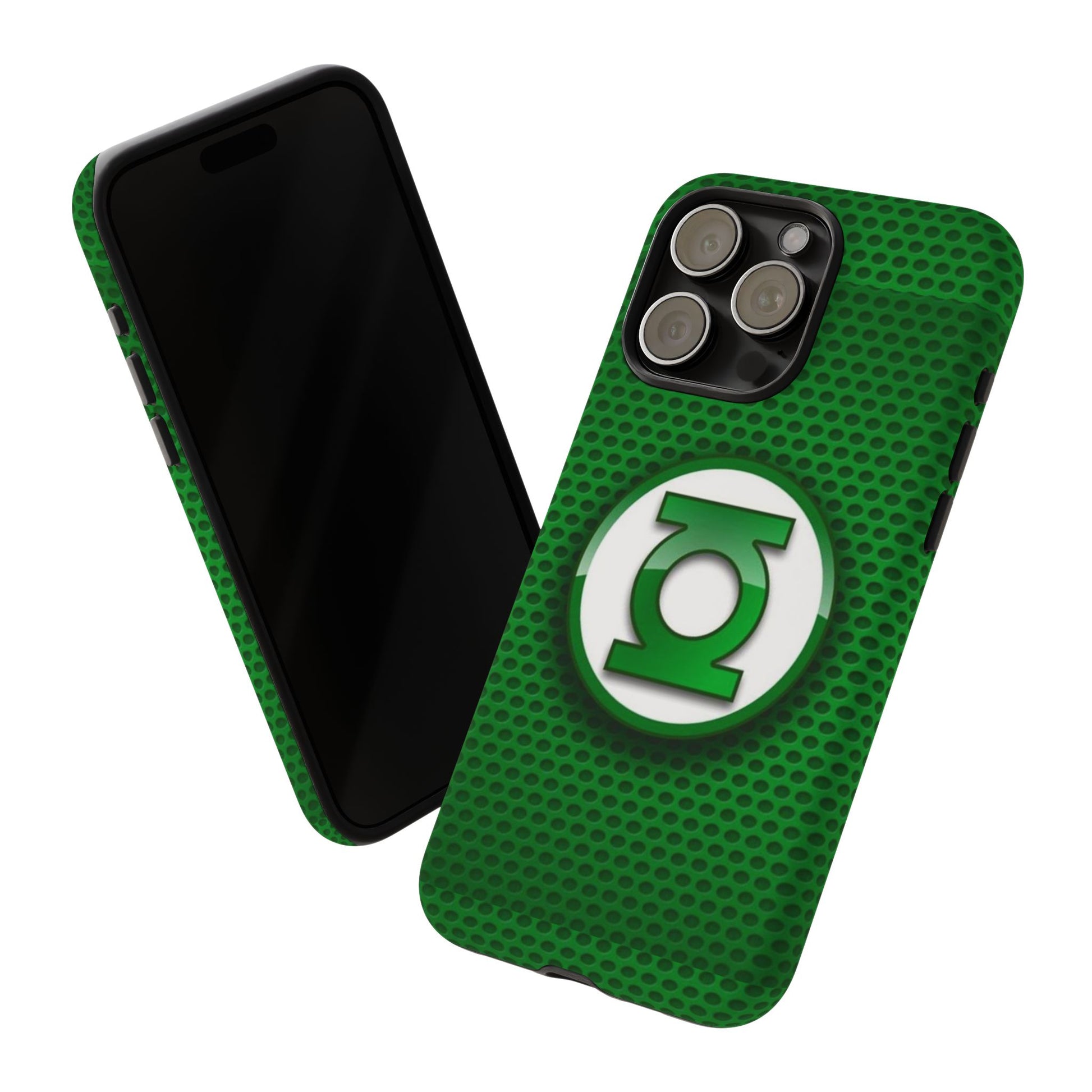 Green Lantern Logo Phone Case, Tough Cases, DC Case for iPhones, Samsung, and Pixel