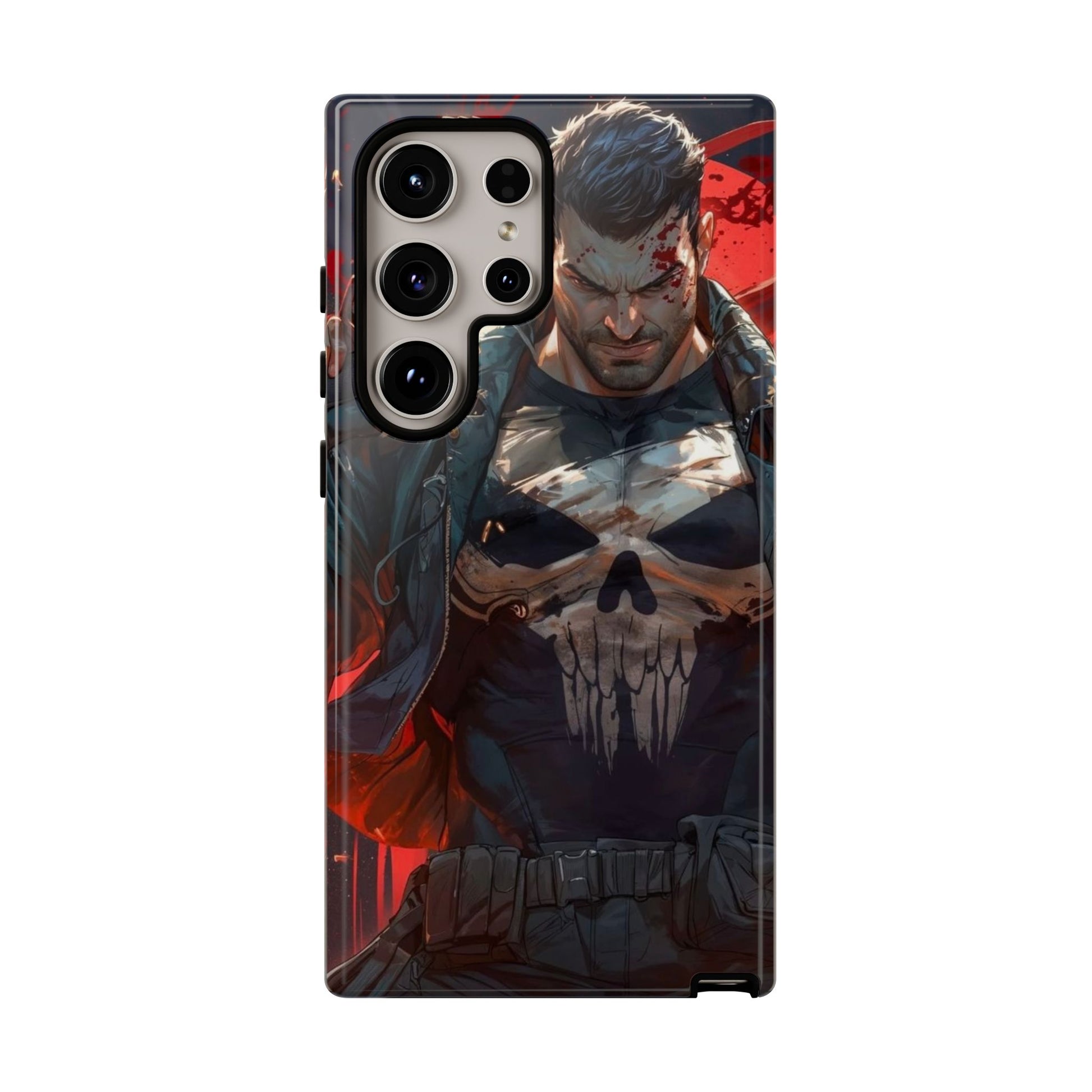 Punisher Tough Cases for iPhones, Samsung, and Pixel