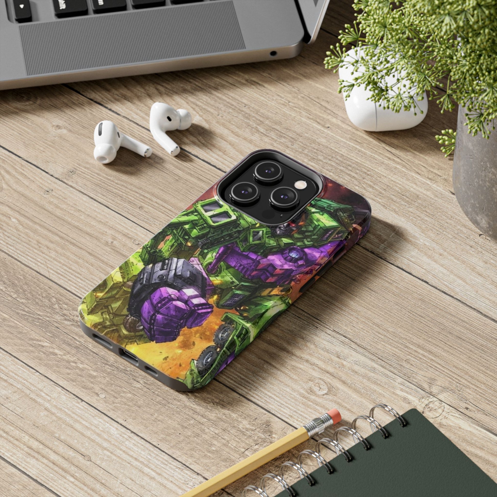Transformer Devastator Theme Phone Cases for Iphones & Samsung Phones