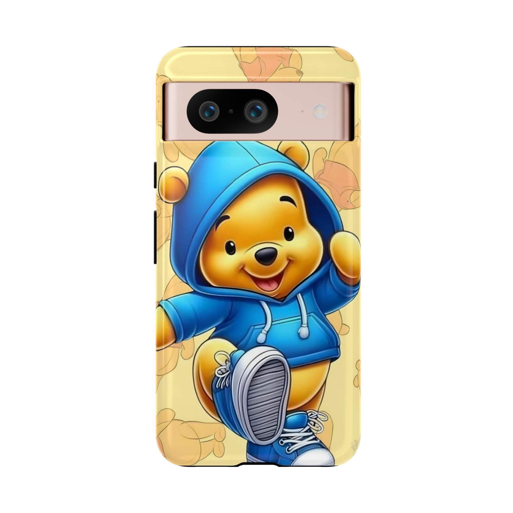 Cute Pooh Bear Phone Case, Tough Case