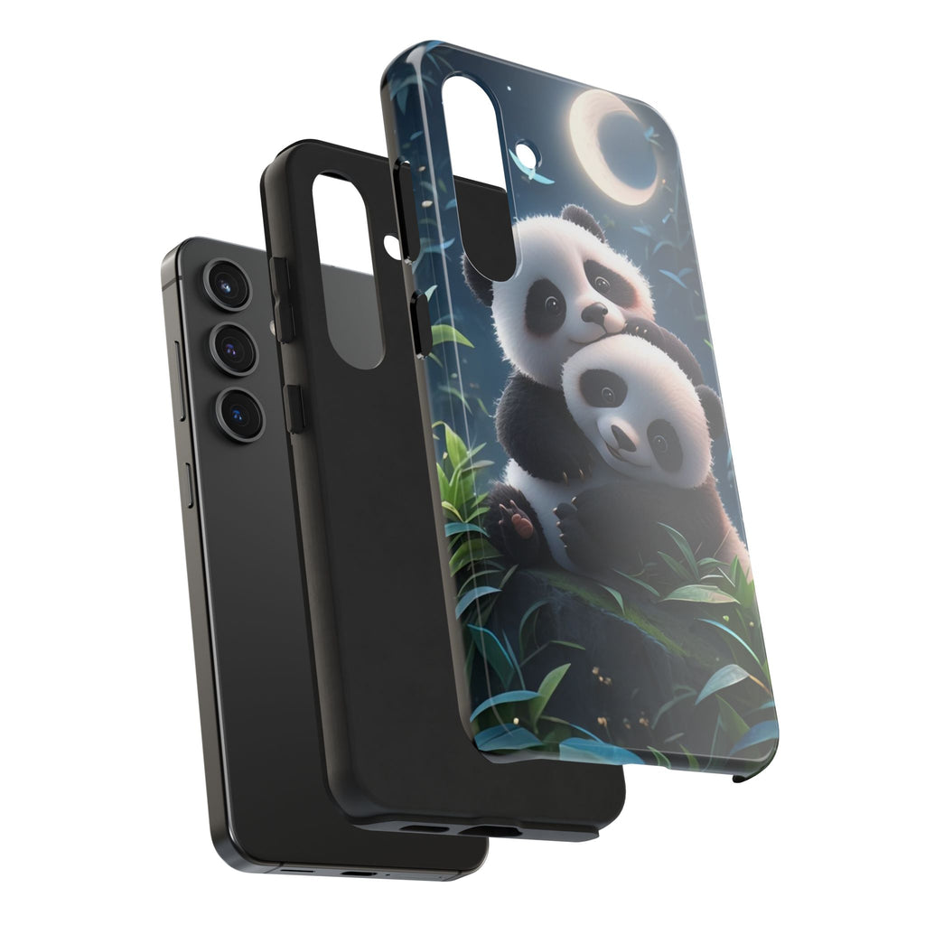 Hugging Pandas Theme Phone Cases for iPhones & Samsung Phones