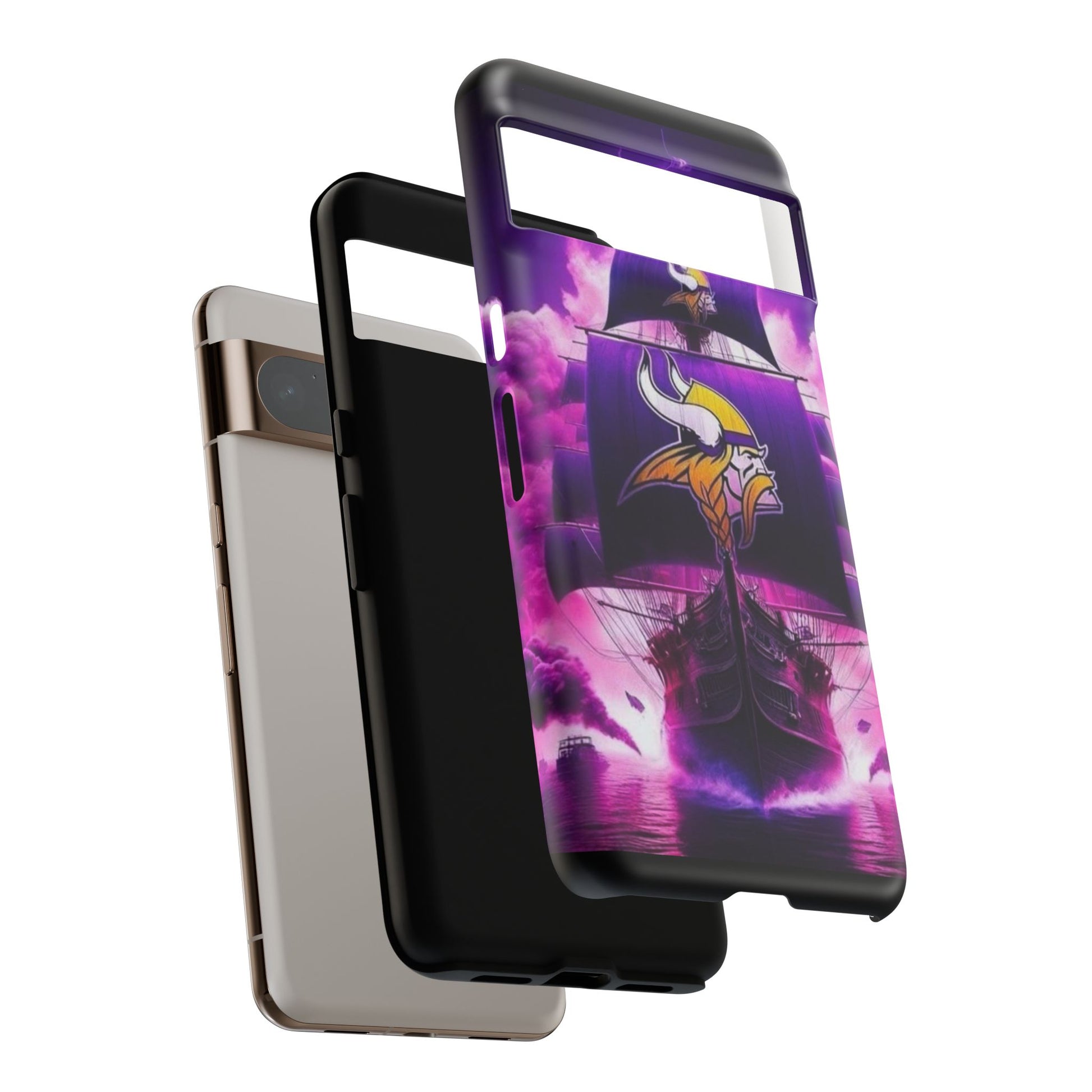 Minnesota Vikings Ship Football Phone Case, Tough Cases for iPhones, Samsung, and Pixel