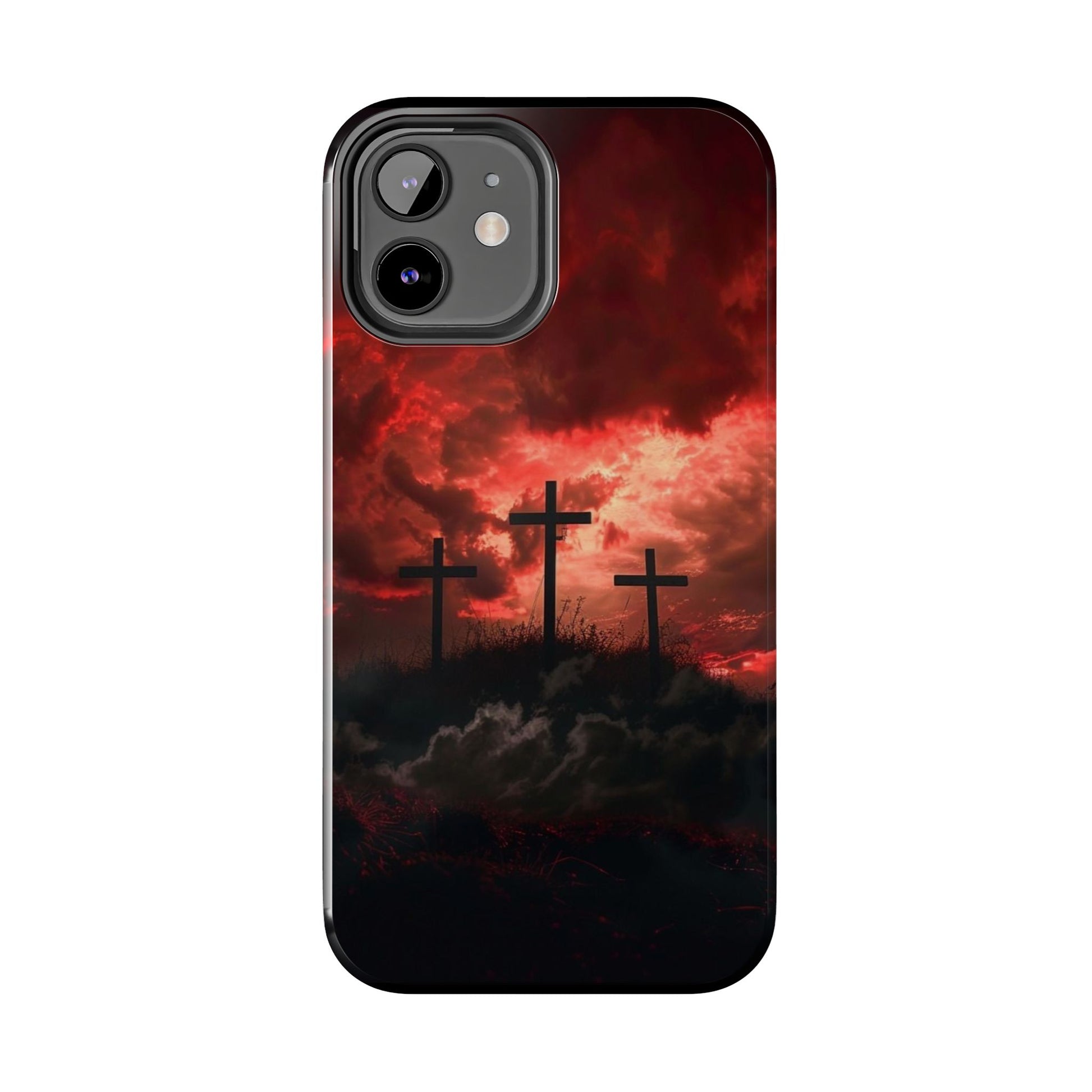 Crosses at Golgotha Christian Cases for iPhones & Samsung Phones