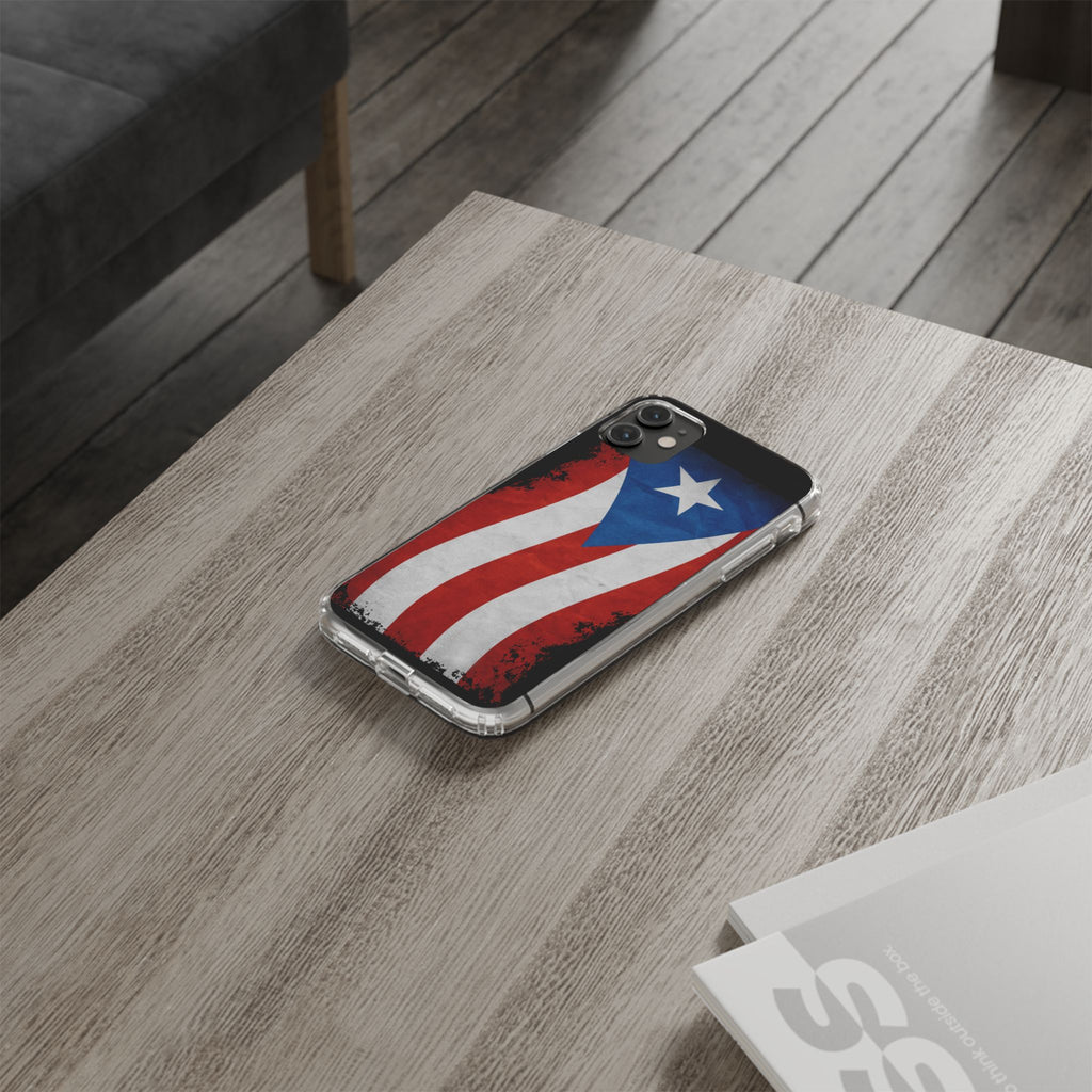 Puerto Rican Flag Art Inspired Iphone and Samsung Protective case
