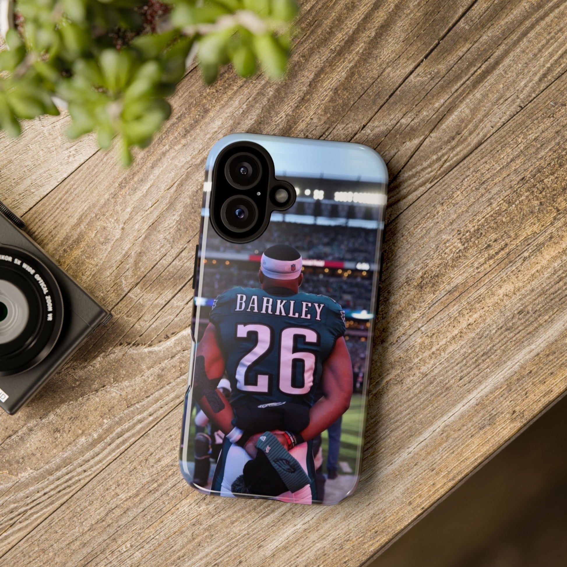Eagles Football Saquon Barkley Tough Cases for iPhones, Samsung, and Pixel