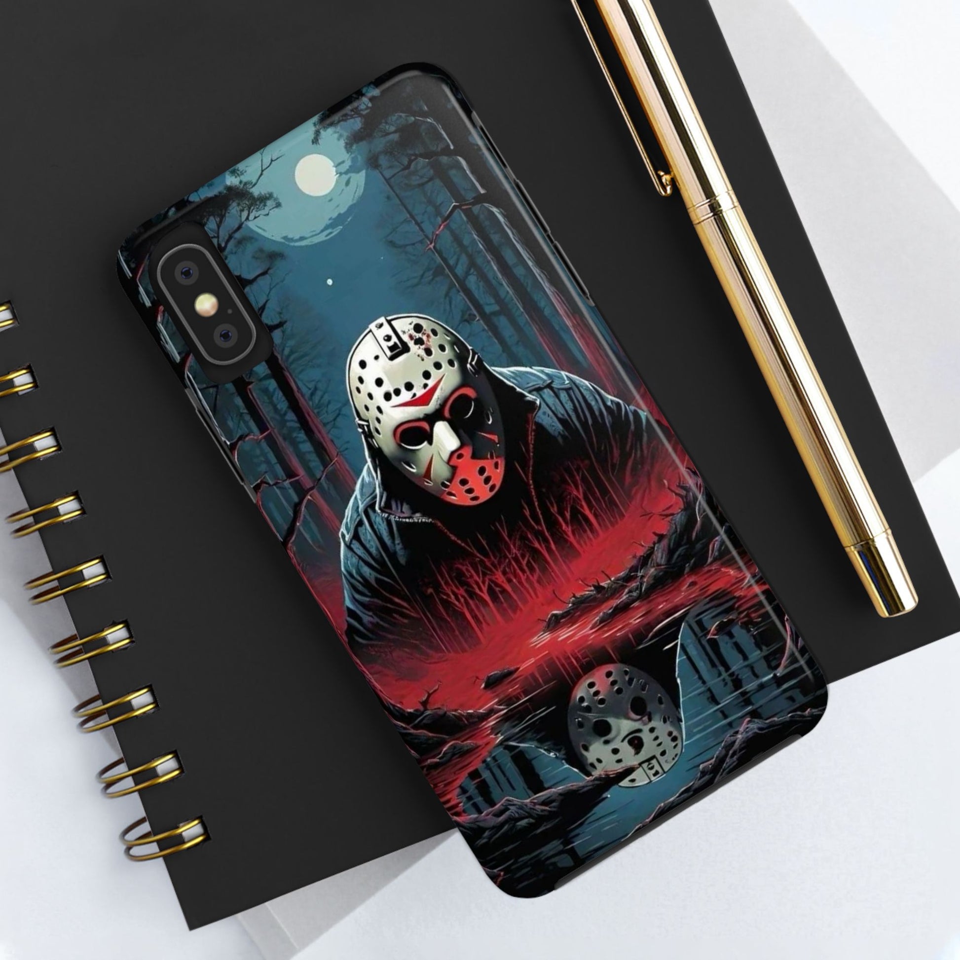 Friday the 13th Jason at Camp Phone Cases for iPhones & Samsung Phones