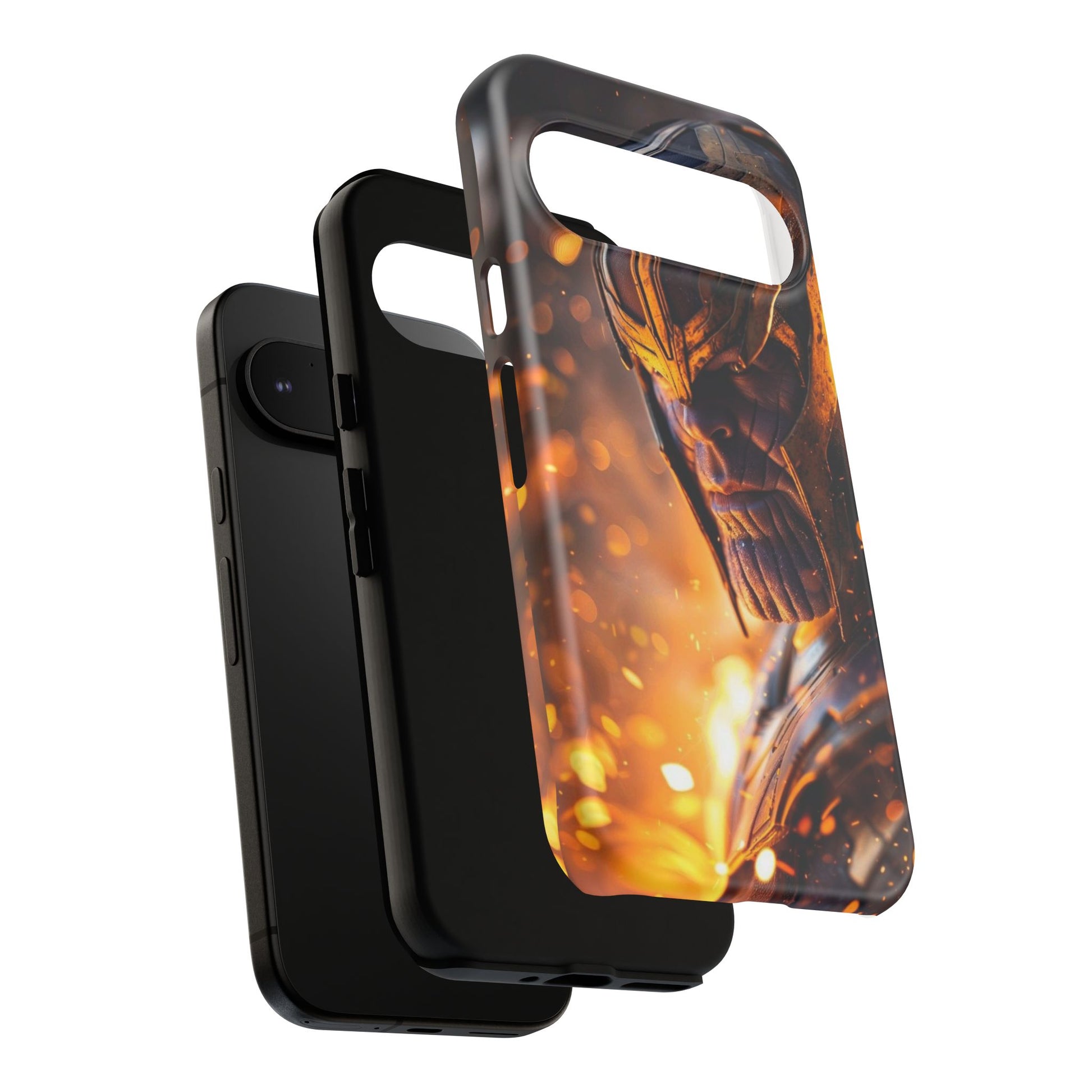 Marvel Villain Thanos Tough Cases for iPhones, Samsung, and Pixel