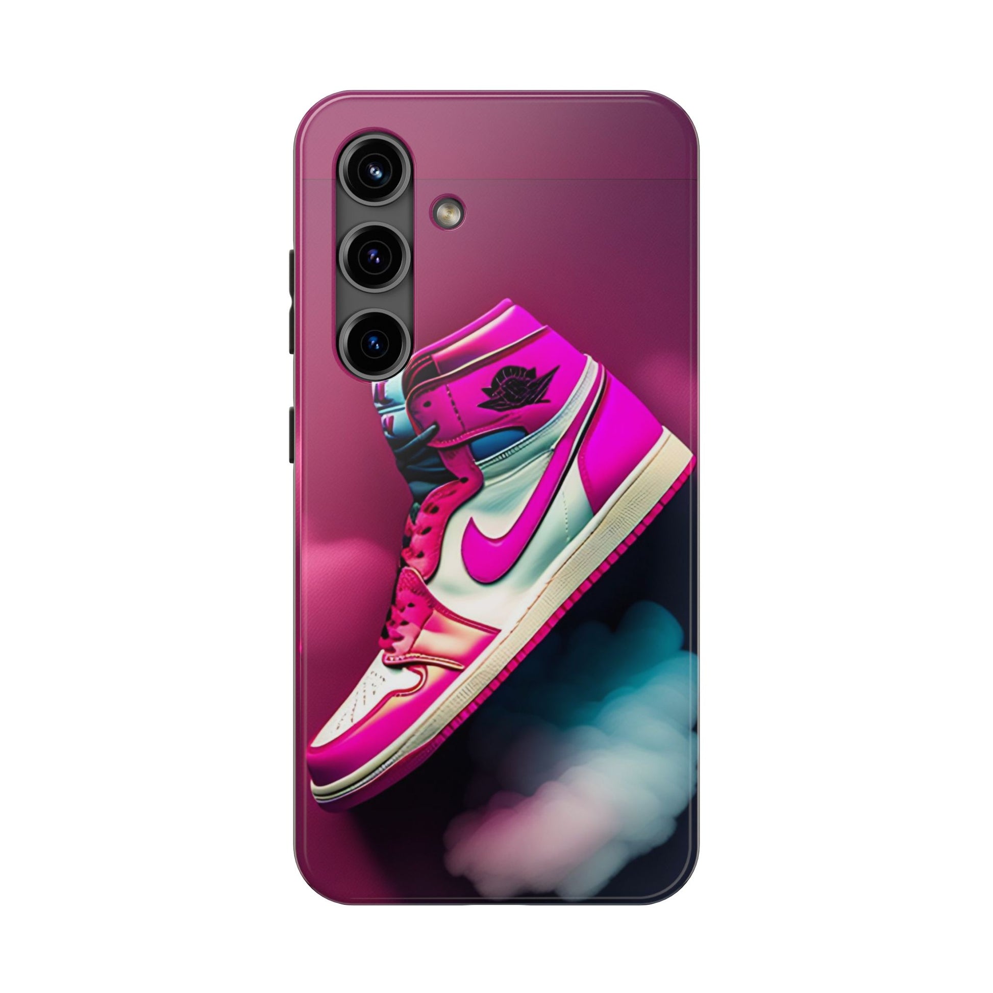 Pink Jordan Sneakers Phone Cases for iPhones & Samsung Phones