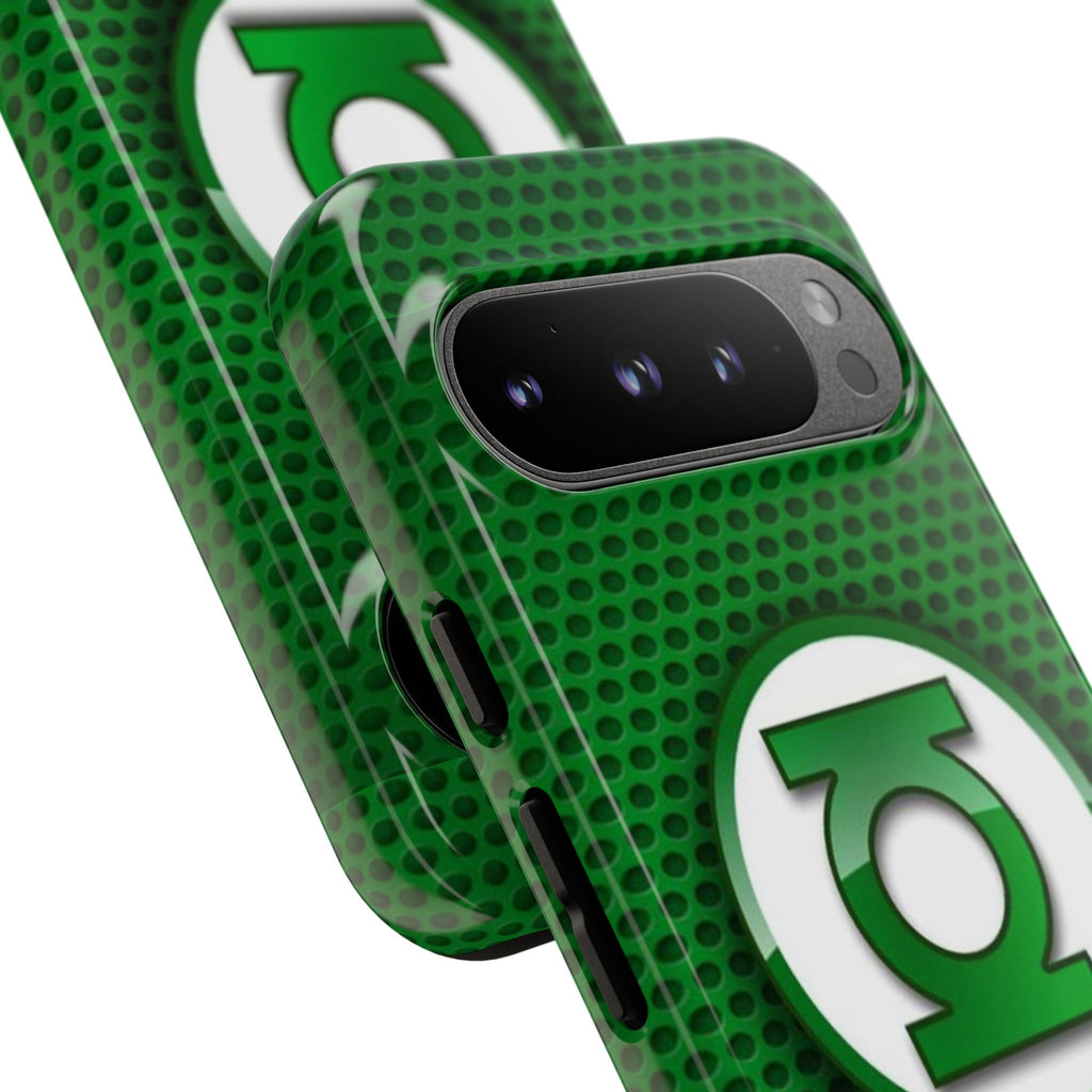 Green Lantern Logo Phone Case, Tough Cases, DC Case for iPhones, Samsung, and Pixel