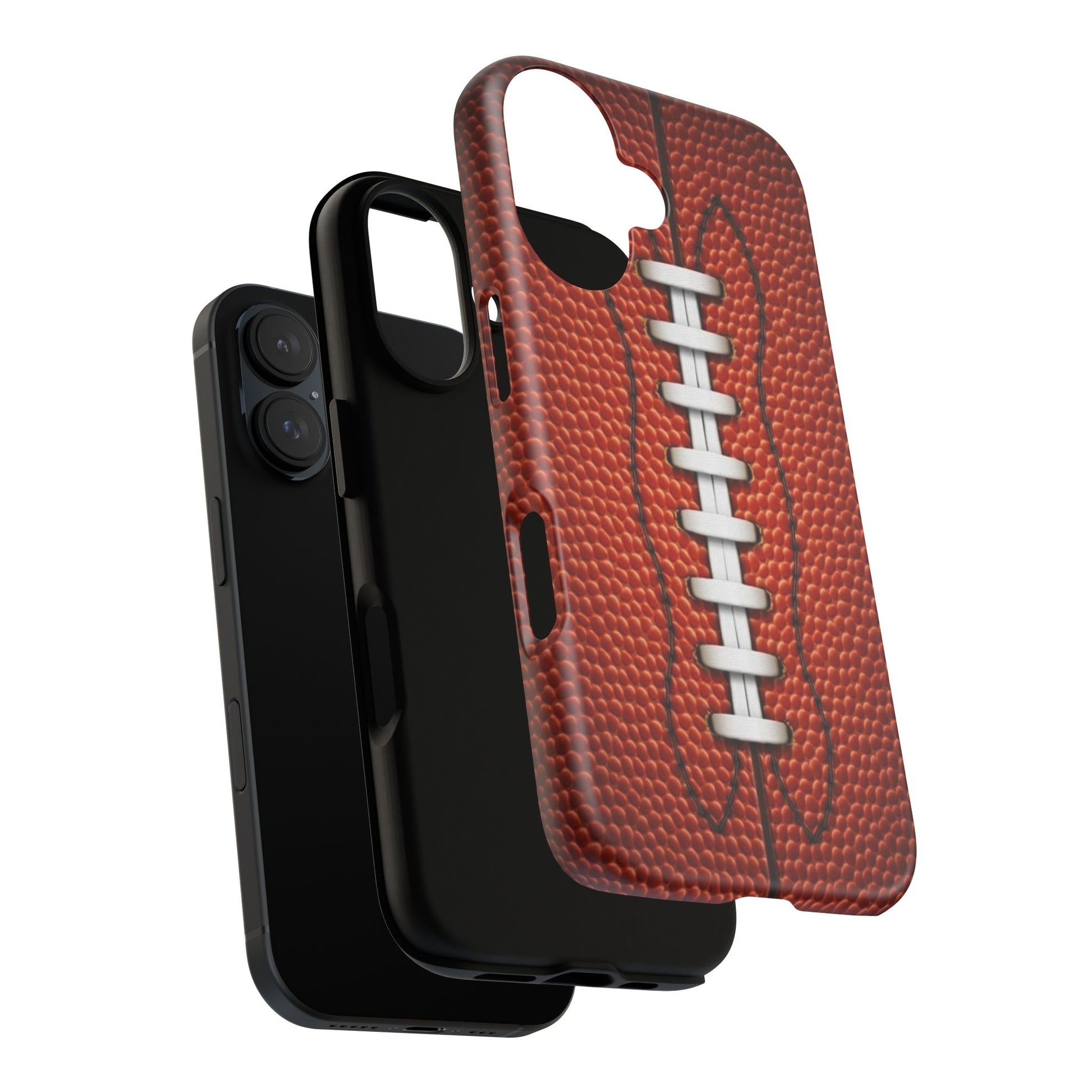 Football Pigskin Print Tough Cases for iPhones, Samsung, and Pixel