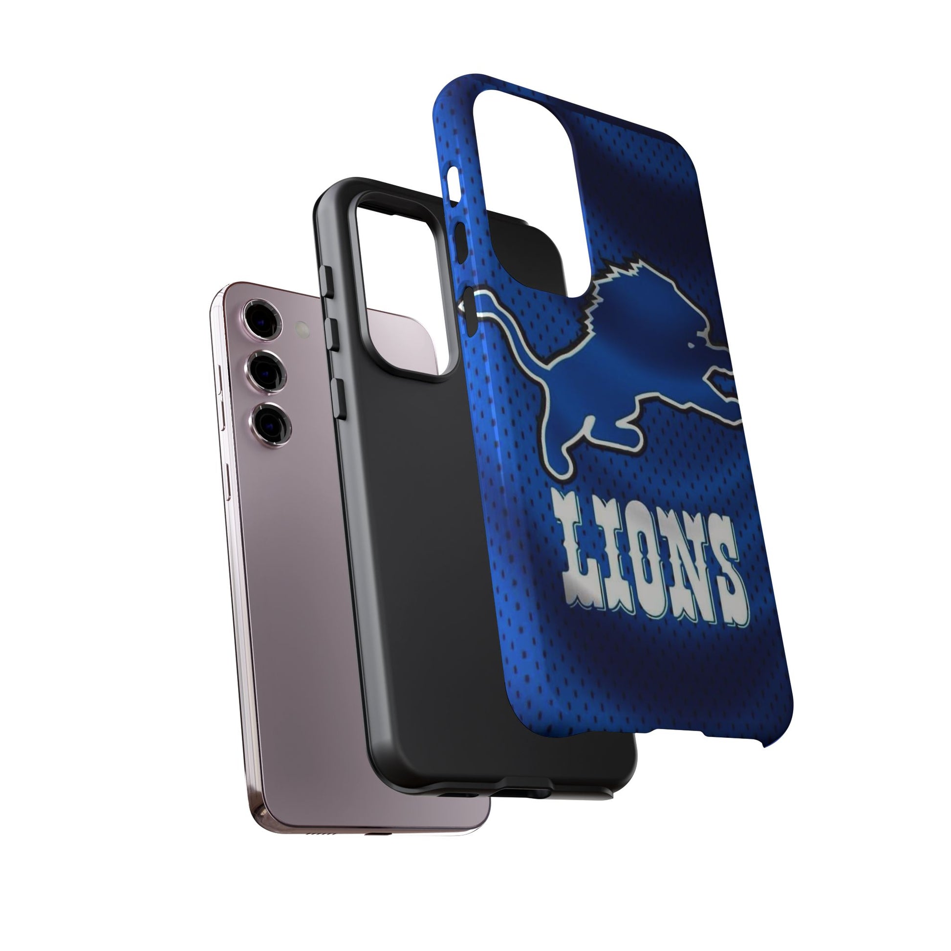 Detroit Lions Football Jersey Phone Case, Tough Cases for iPhones, Samsung, and Pixel