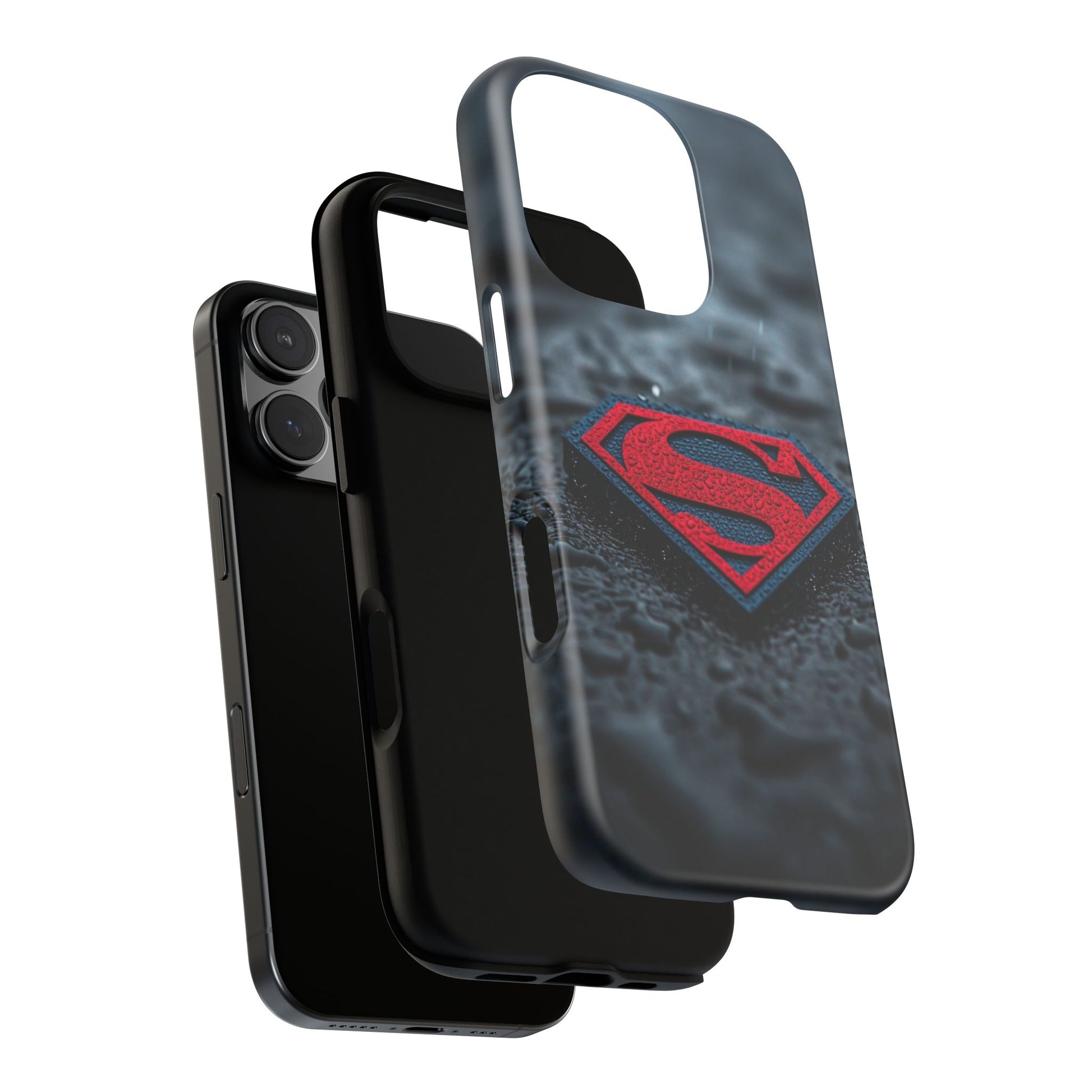 Superman Logo Tough Cases for iPhones, Samsung, and Pixel