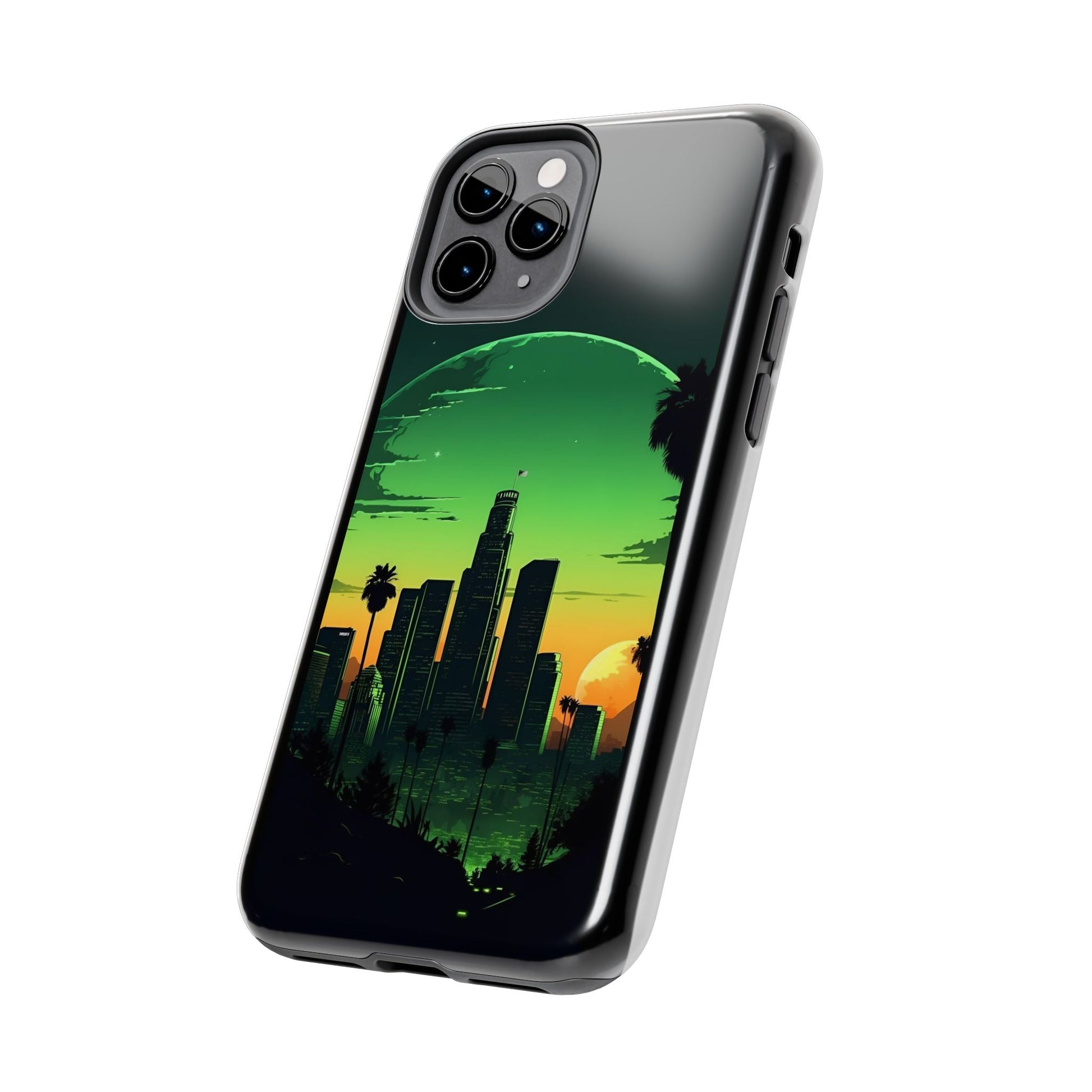 Los Angeles Hollywood Scene Tough Phone Cases for Iphones & Samsung Durable