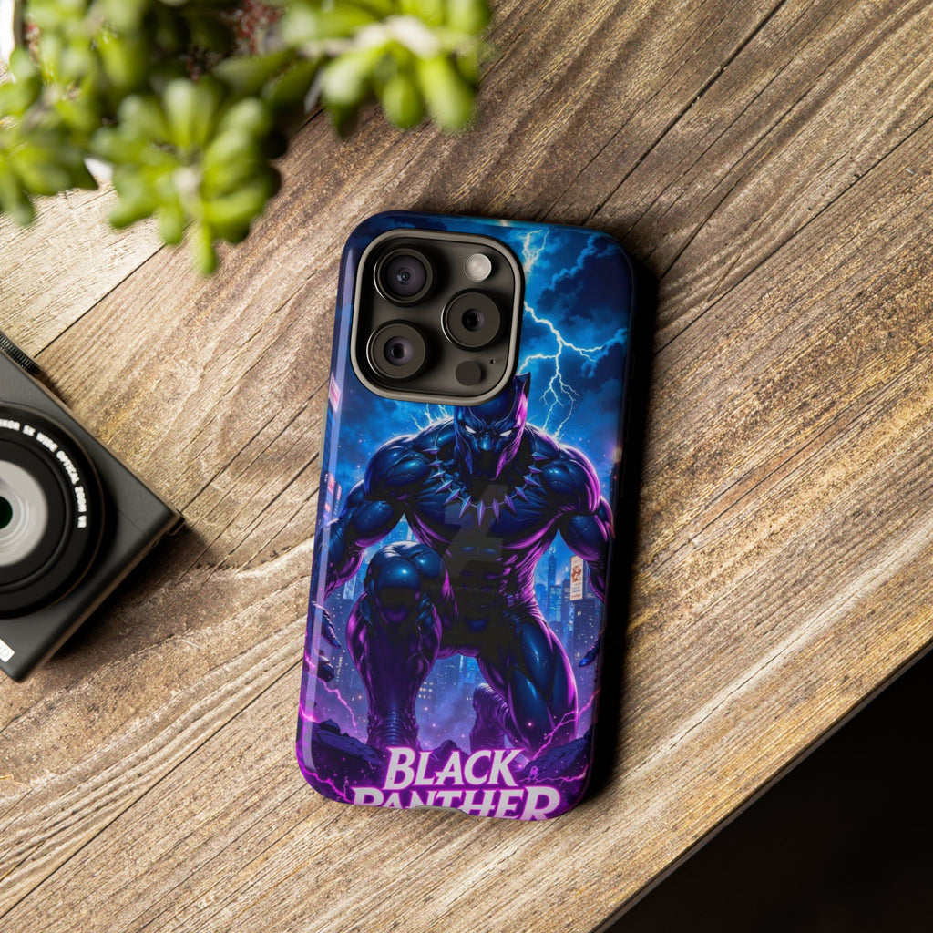 Black Panther Phone Case, Tough Cases for iPhones, Samsung, and Pixel