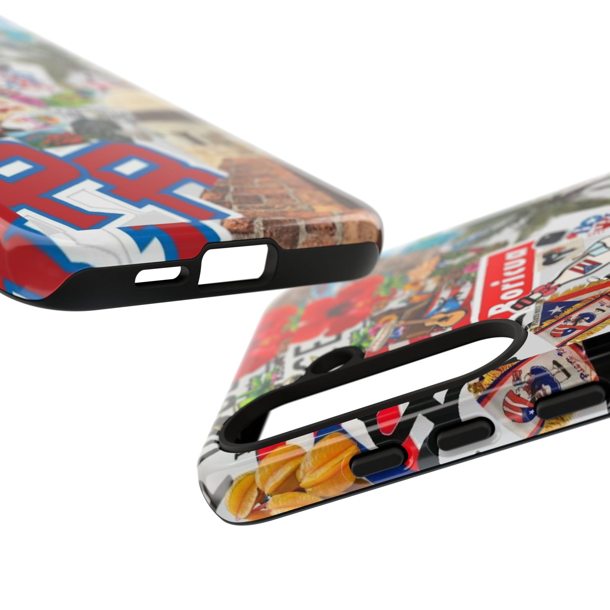 Puerto Rico Boricua Art Tough Cases for iPhones, Samsung, and Pixel