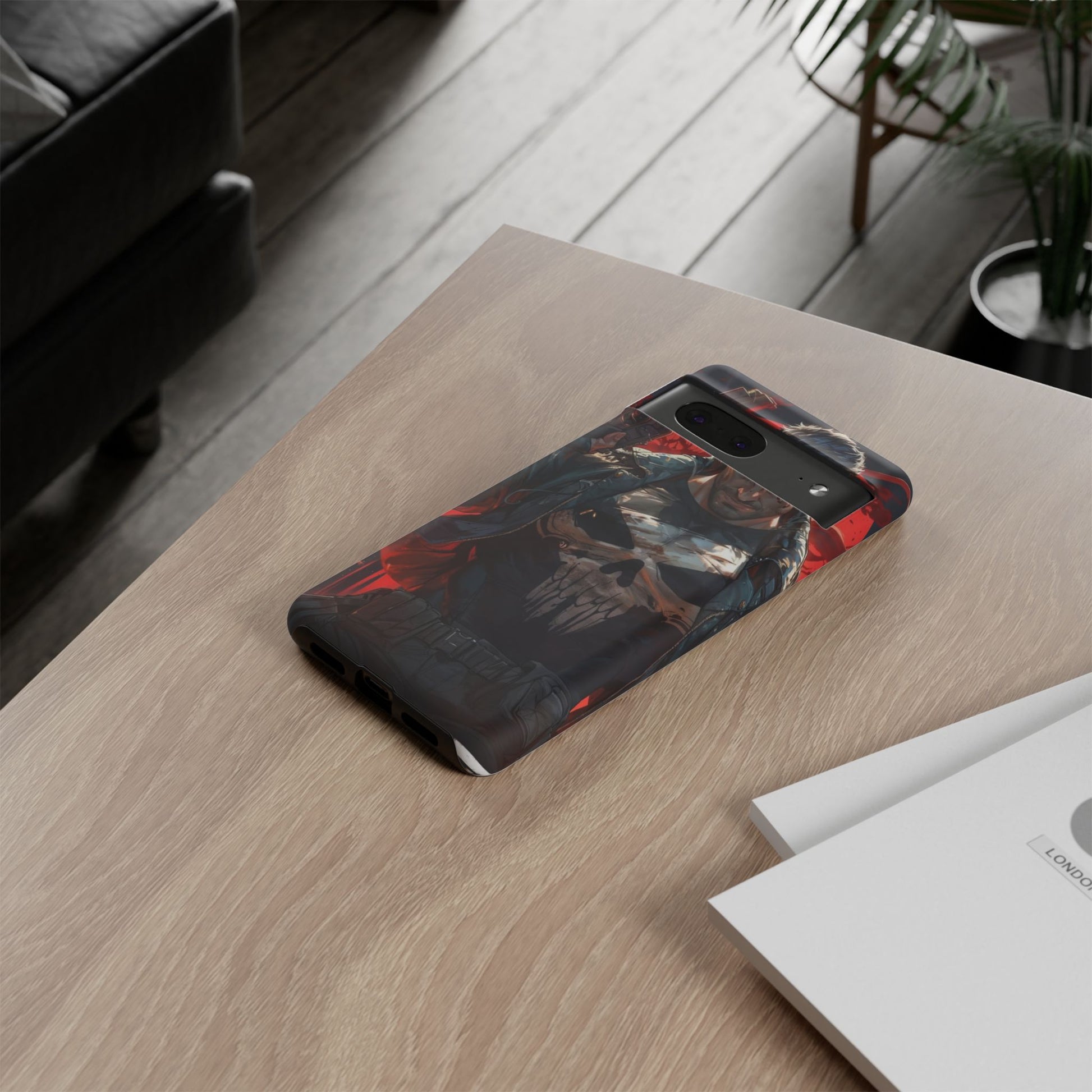 Punisher Tough Cases for iPhones, Samsung, and Pixel