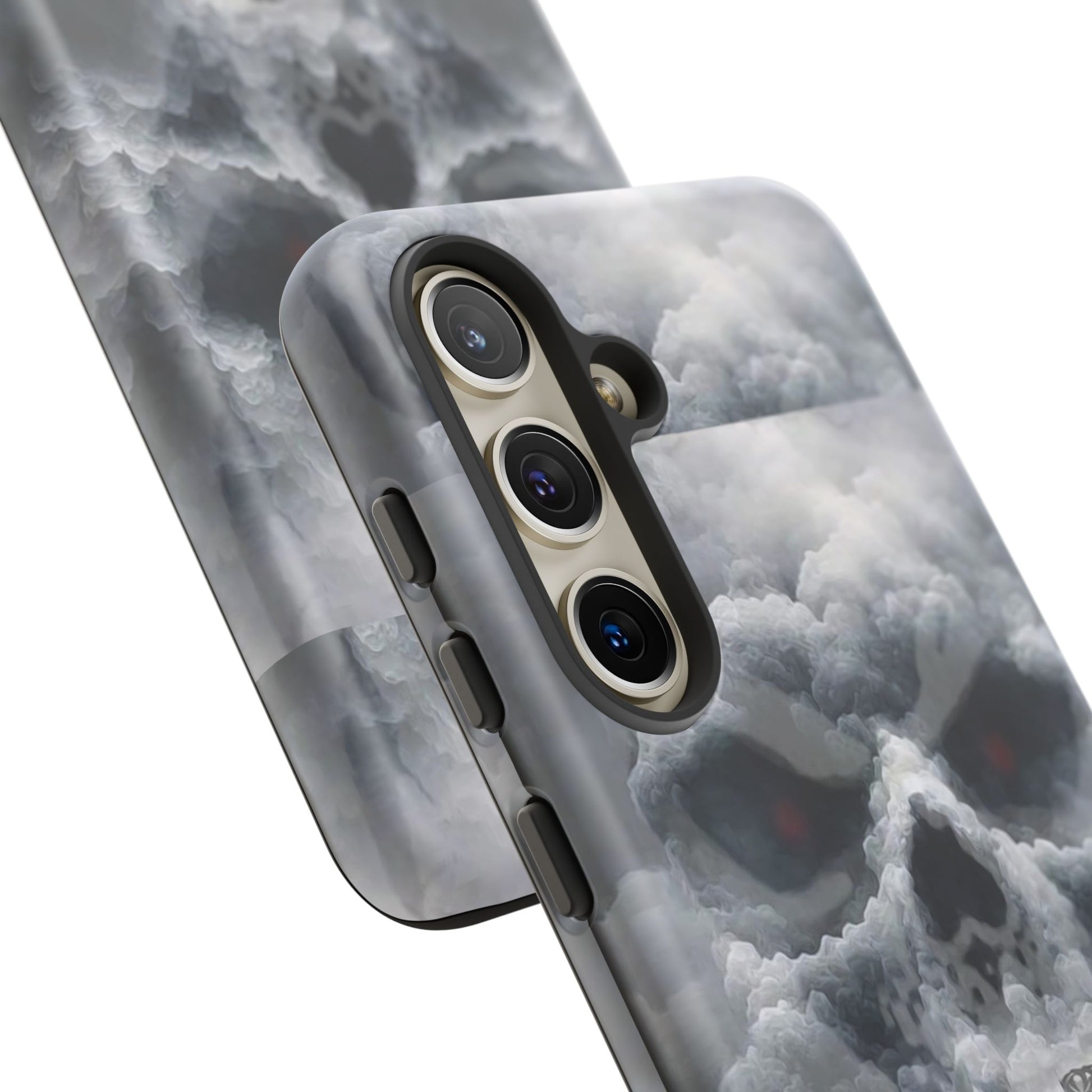 Skull Pirate Ship Football Buccaneers Tough Cases for iPhones, Samsung, and Pixel