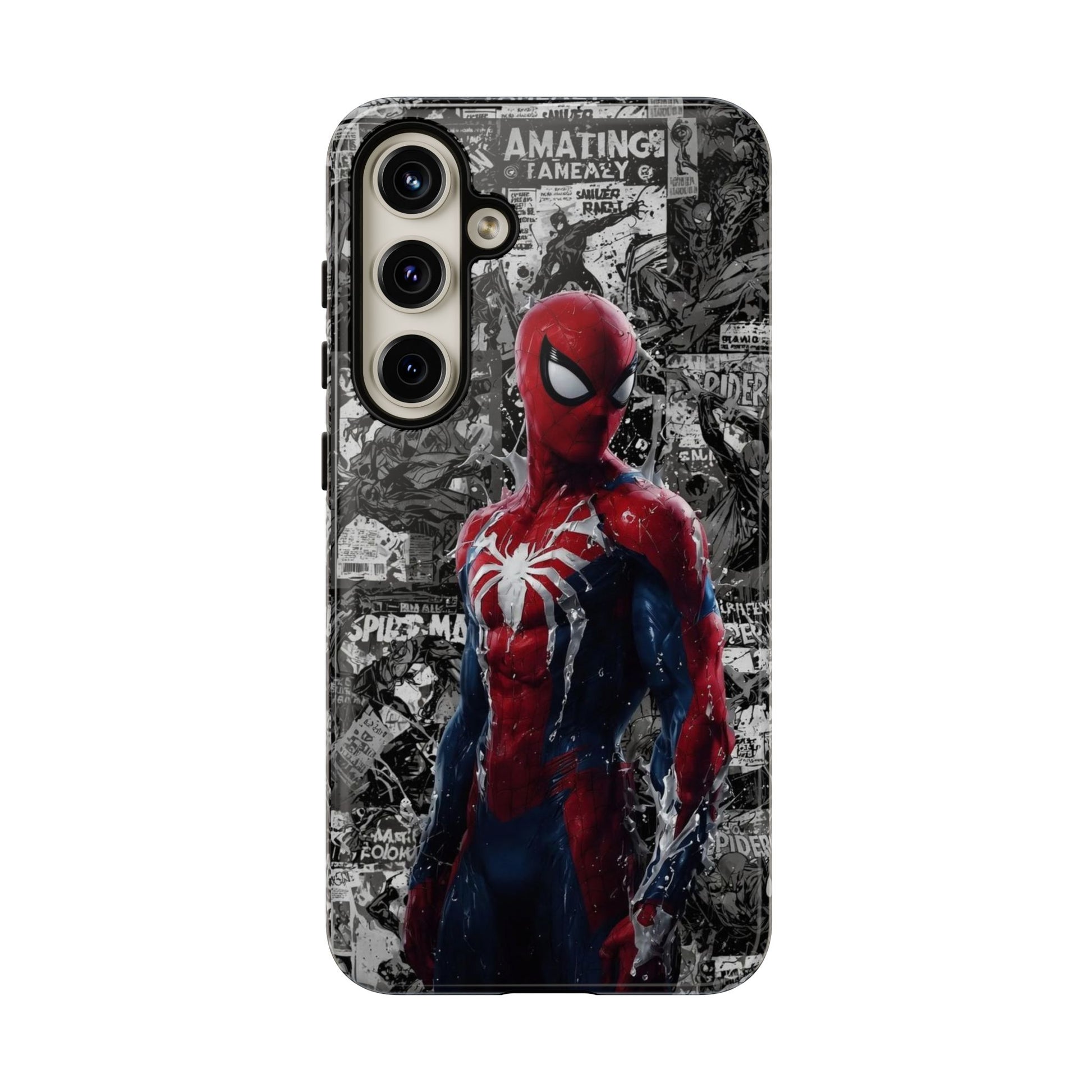 Spiderman Phone Case, Tough Cases for iPhones, Samsung, and Pixel